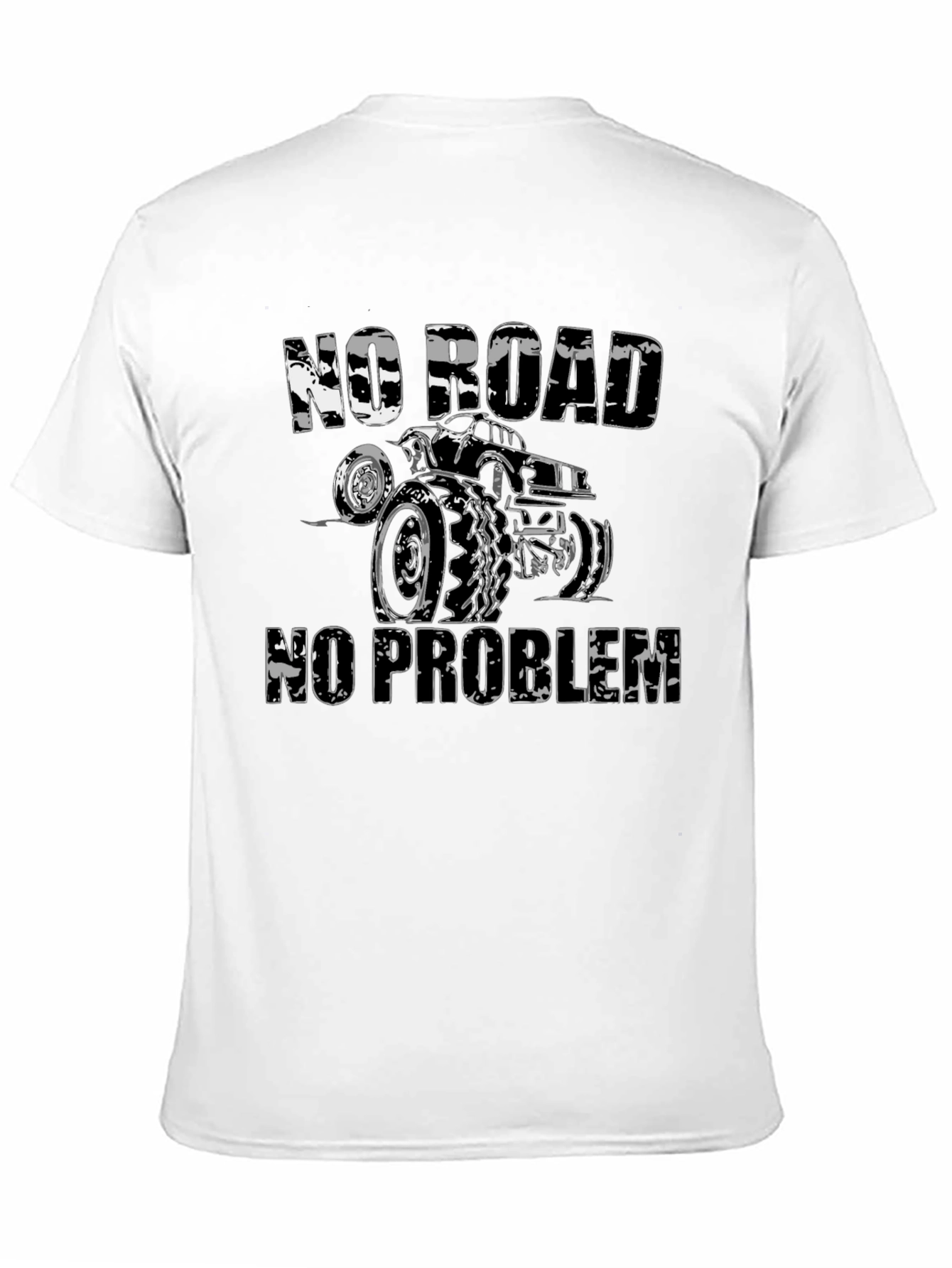 No Road No Problem Truck Graphic Tee