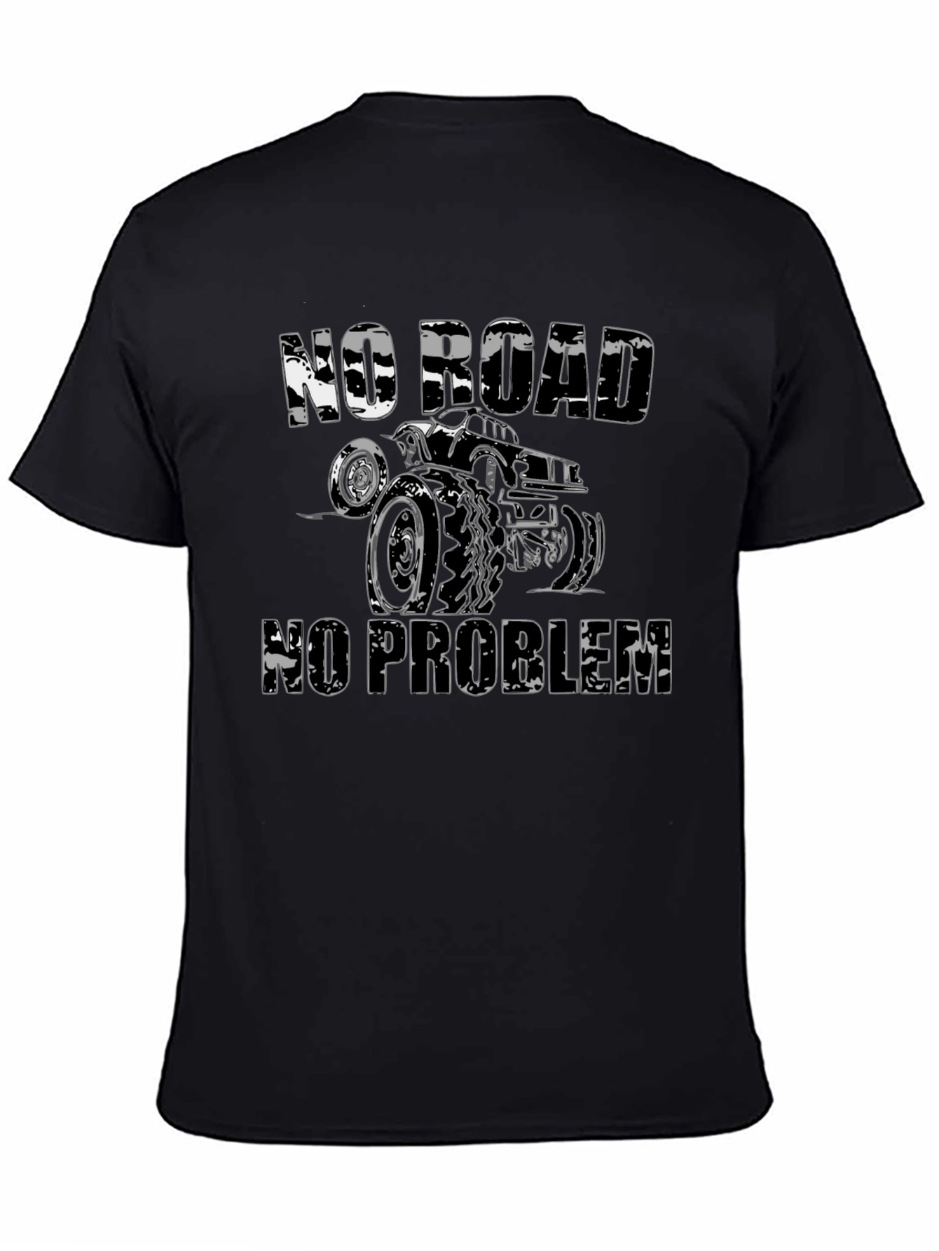 No Road No Problem Truck Graphic Tee
