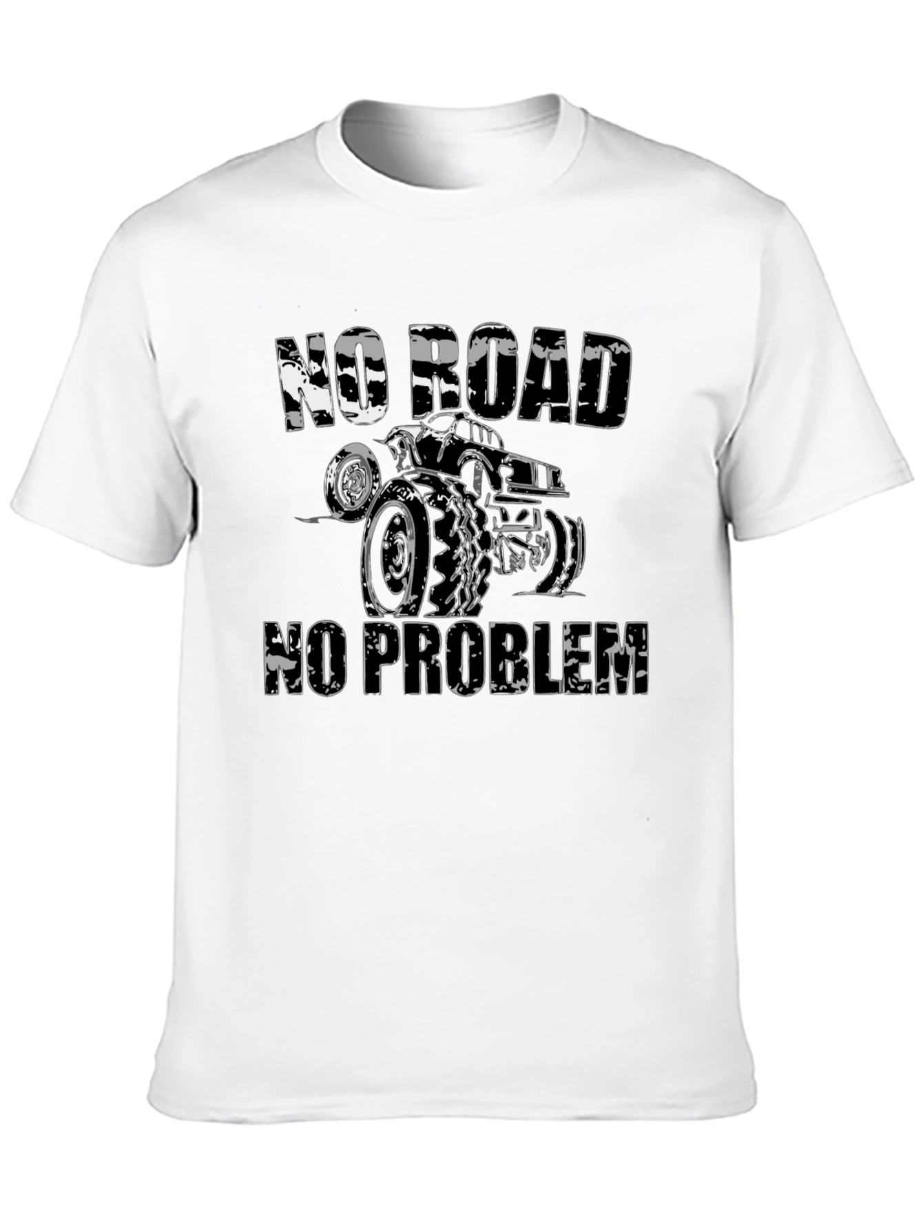 No Road No Problem Truck Graphic Tee