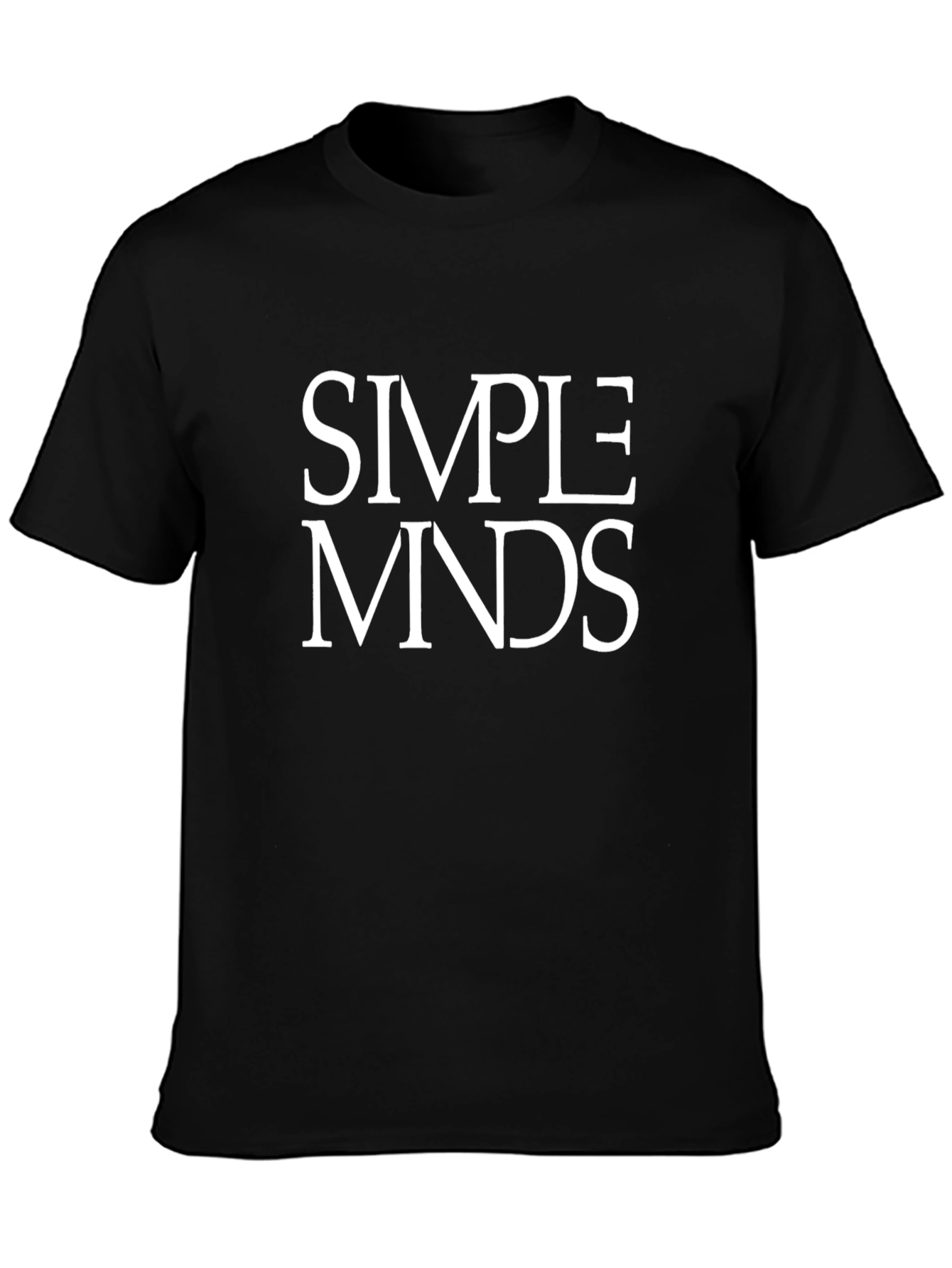 Simple Minds Band T-Shirt - Classic Black Tee