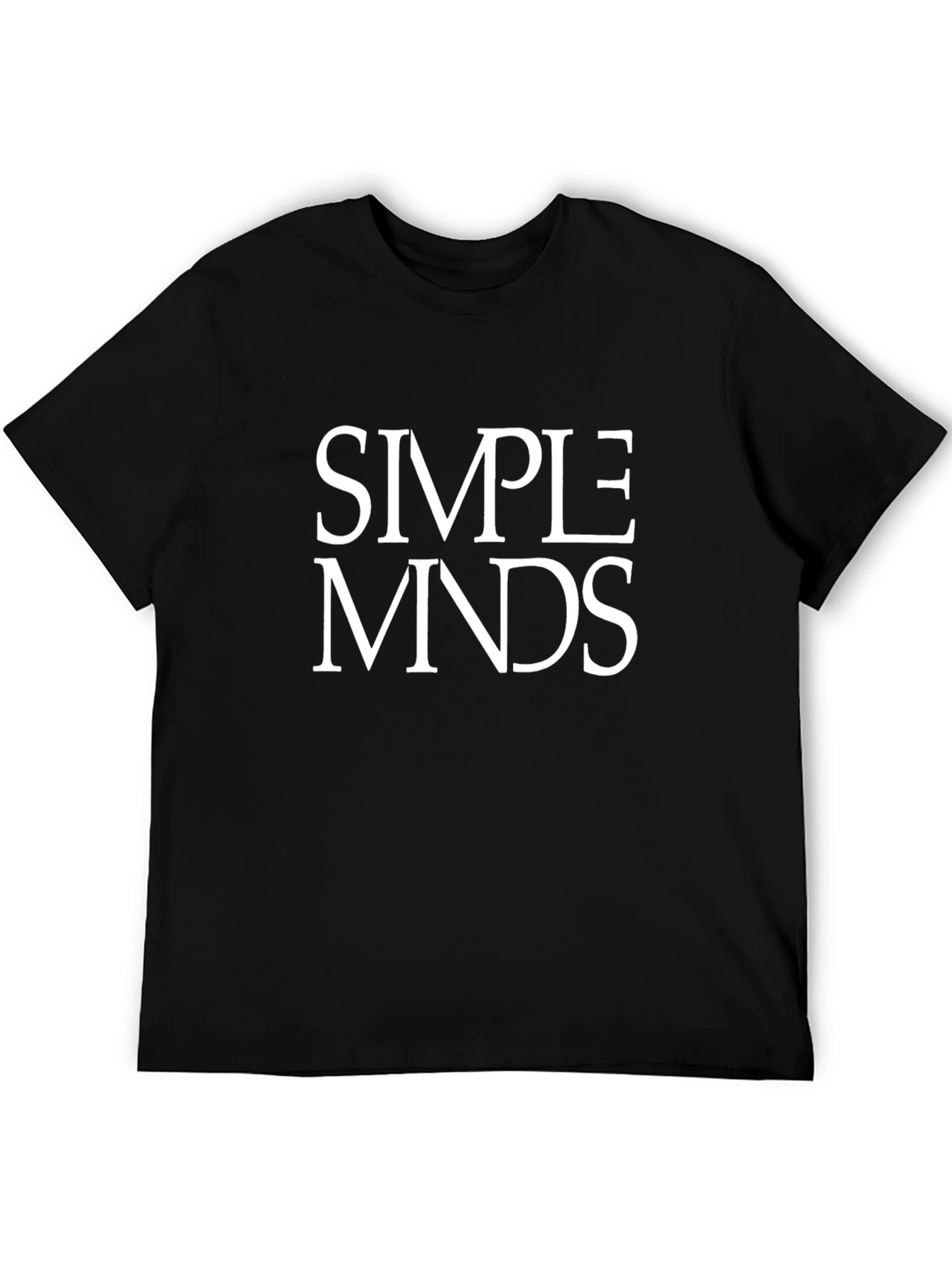 Simple Minds Band T-Shirt - Classic Black Tee