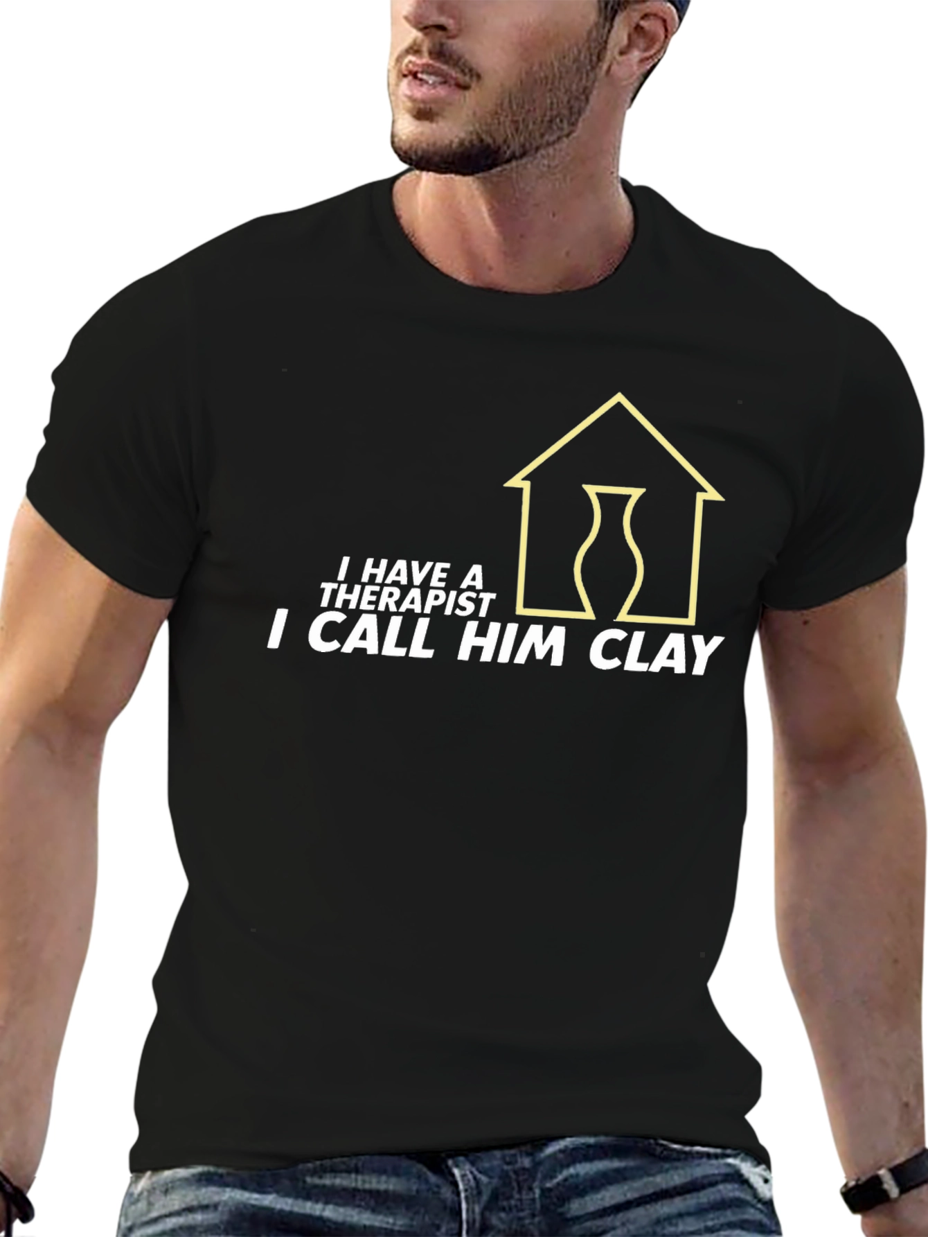 Clay Therapy T-Shirt - Pottery Lover Gift