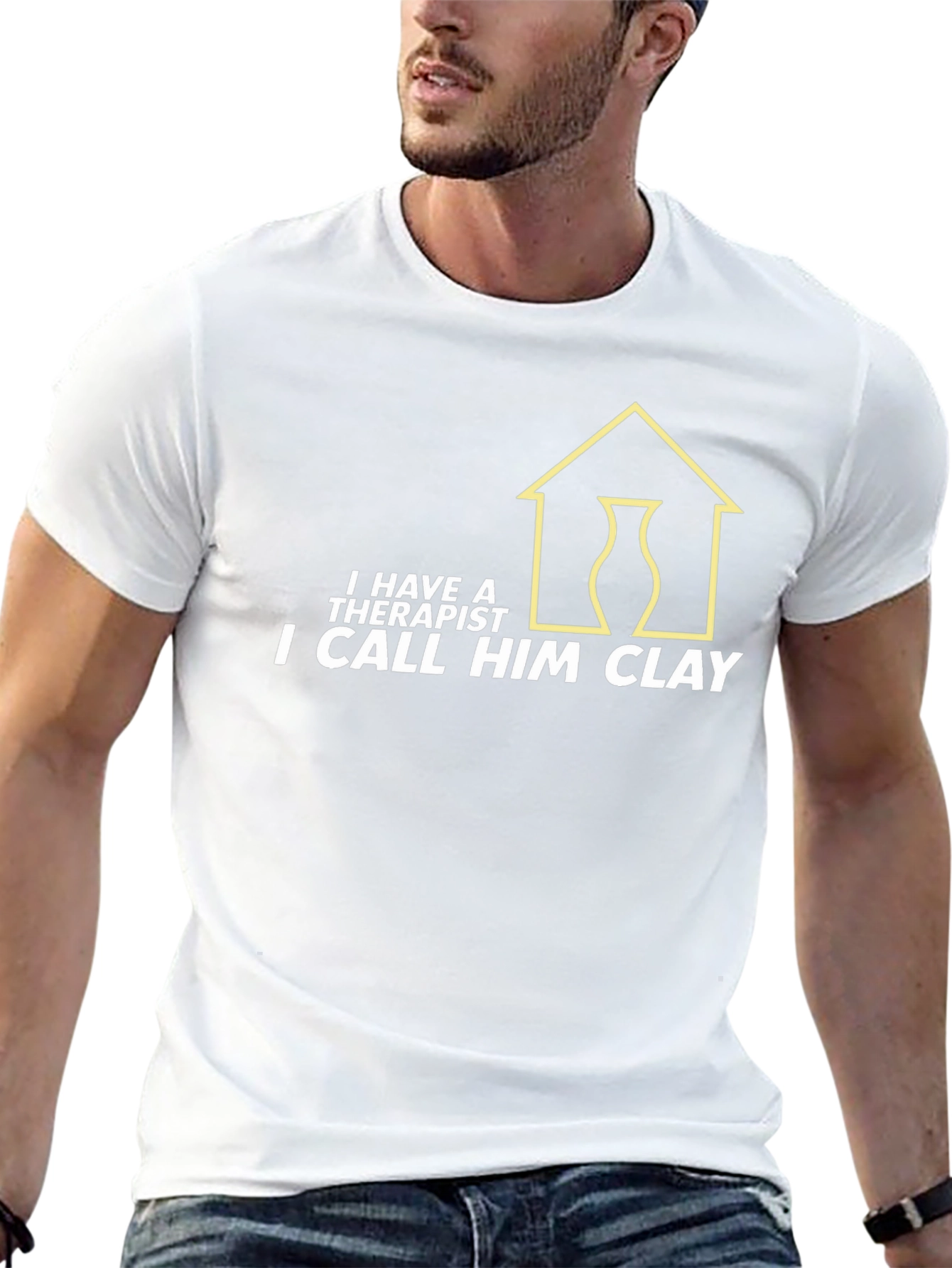 Clay Therapy T-Shirt - Pottery Lover Gift