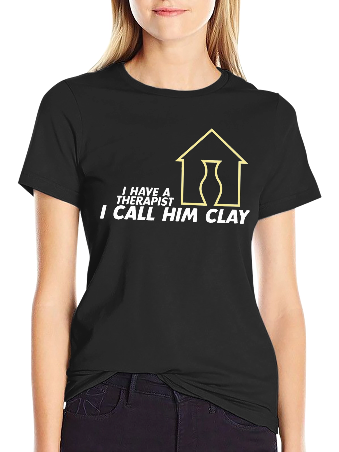 Clay Therapy T-Shirt - Pottery Lover Gift