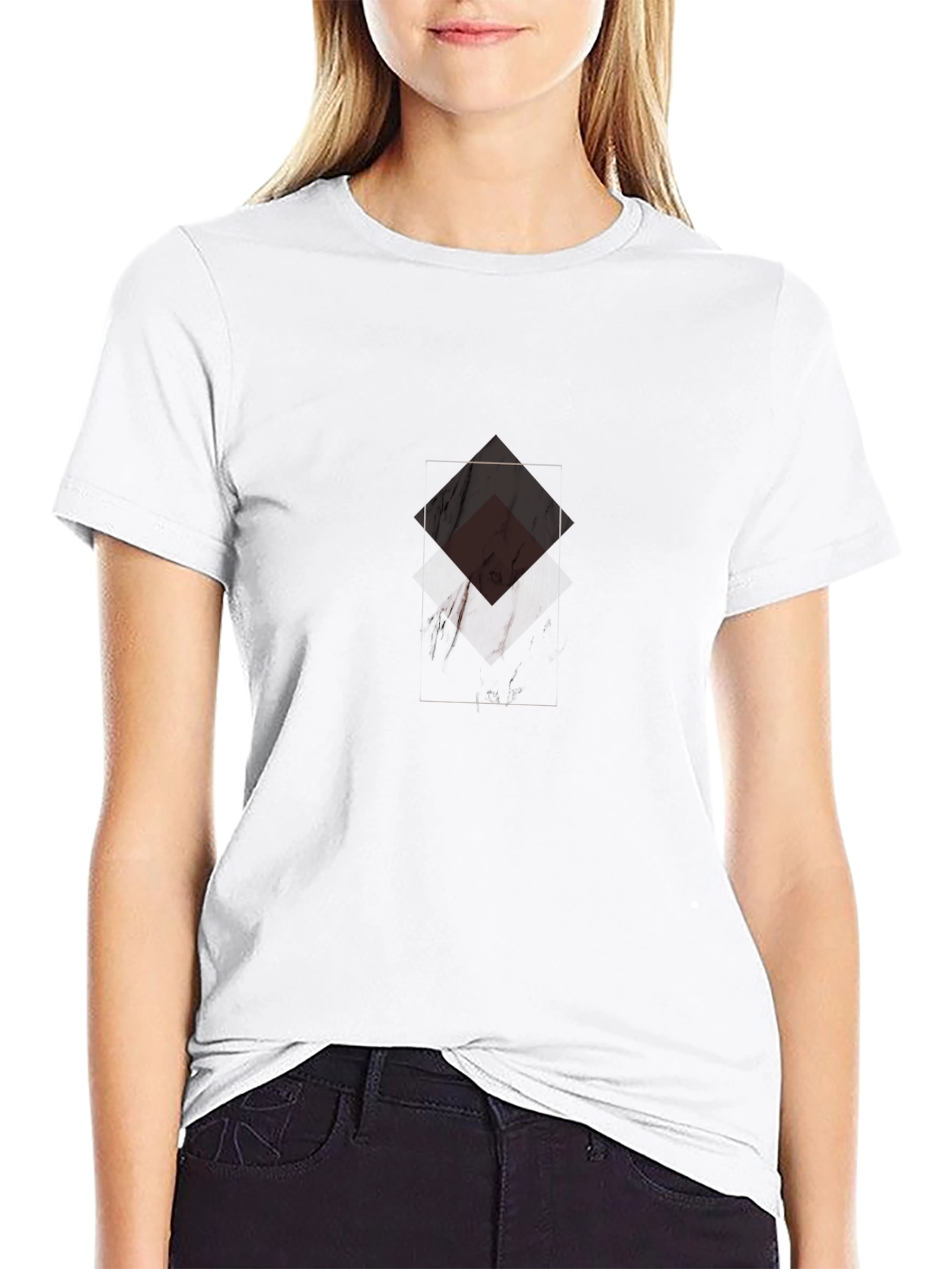 Mens Graphic Print Black T-Shirt