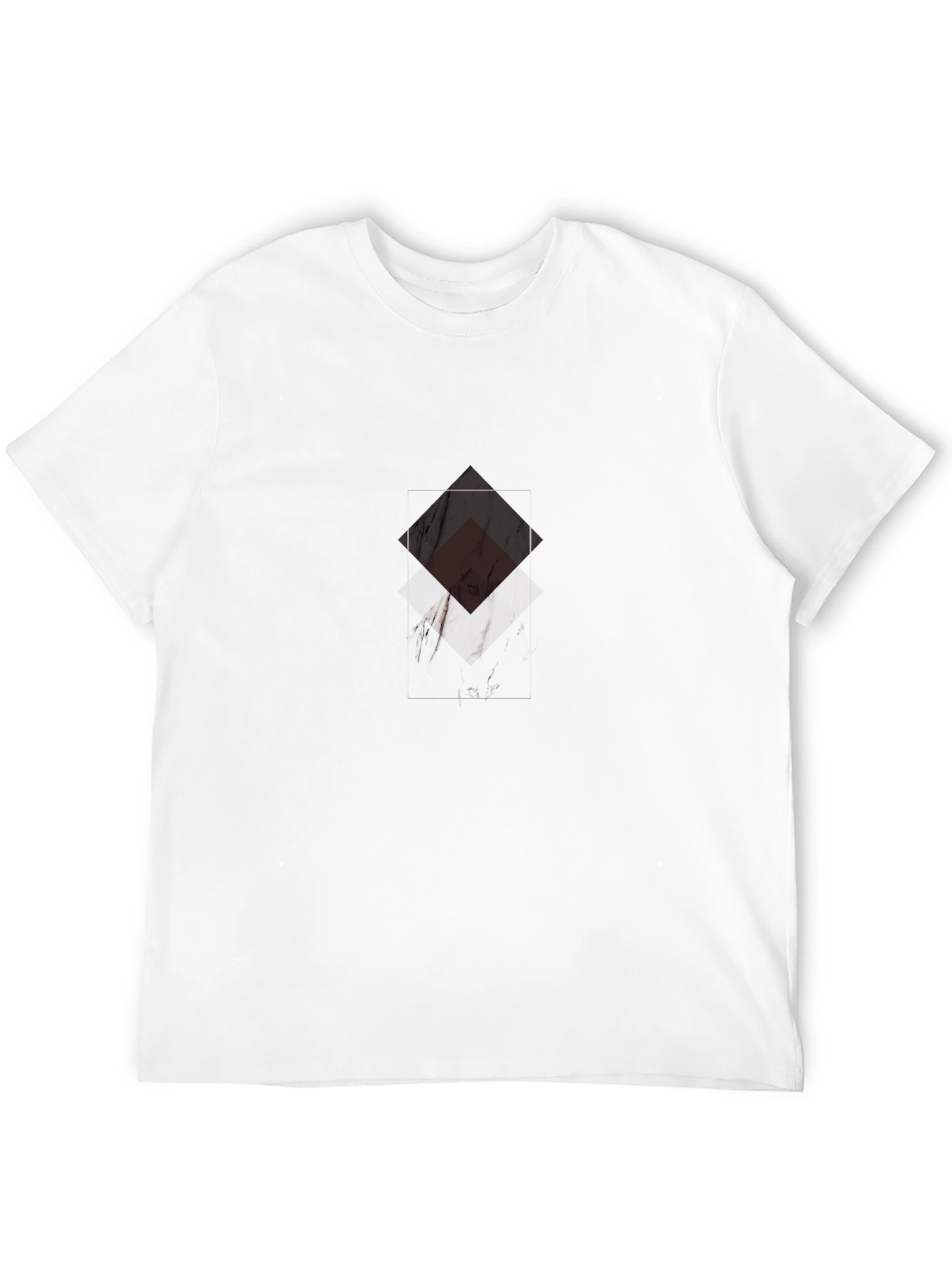 Mens Graphic Print Black T-Shirt