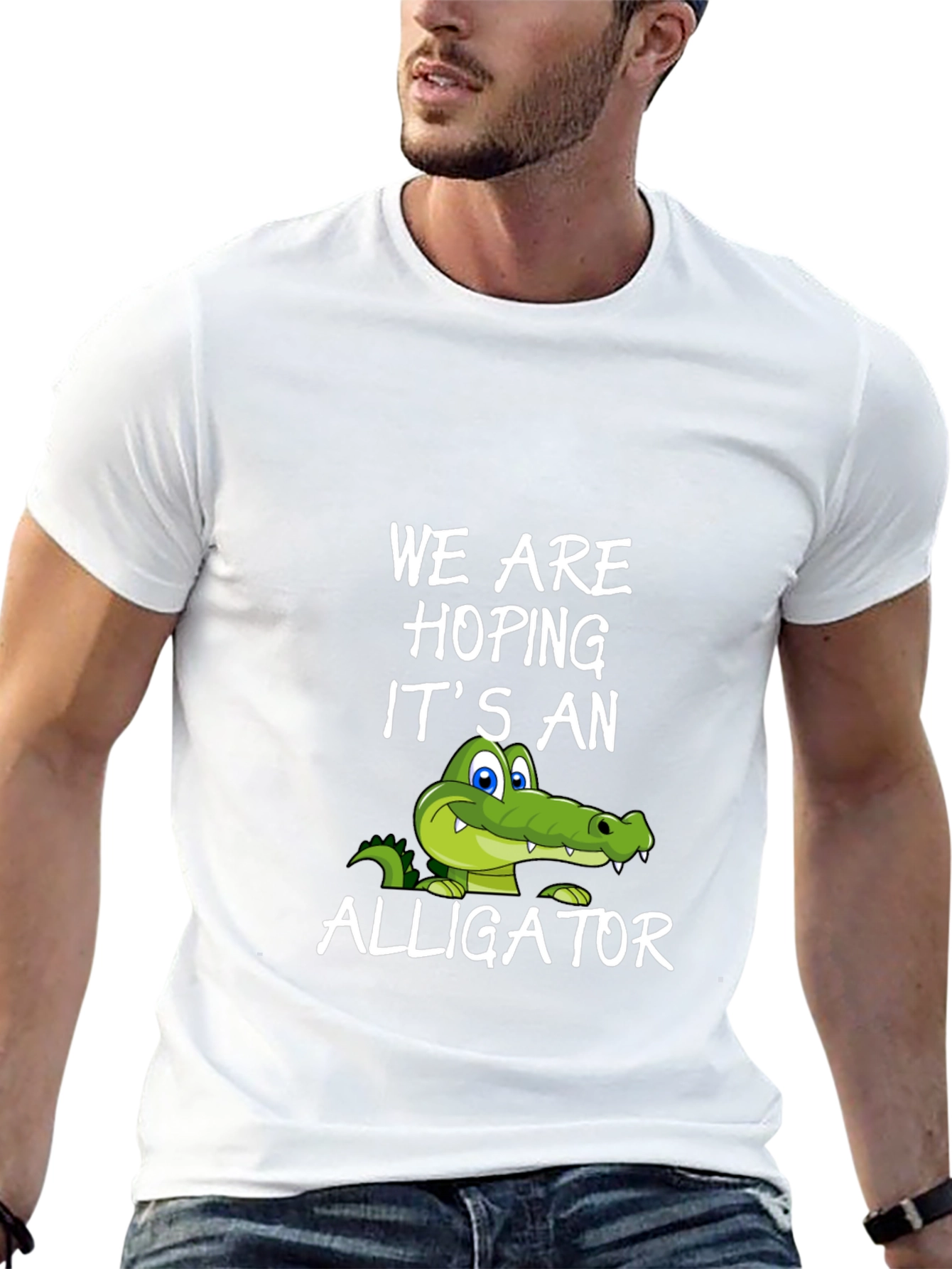 Hoping Its An Alligator Graphic Tee