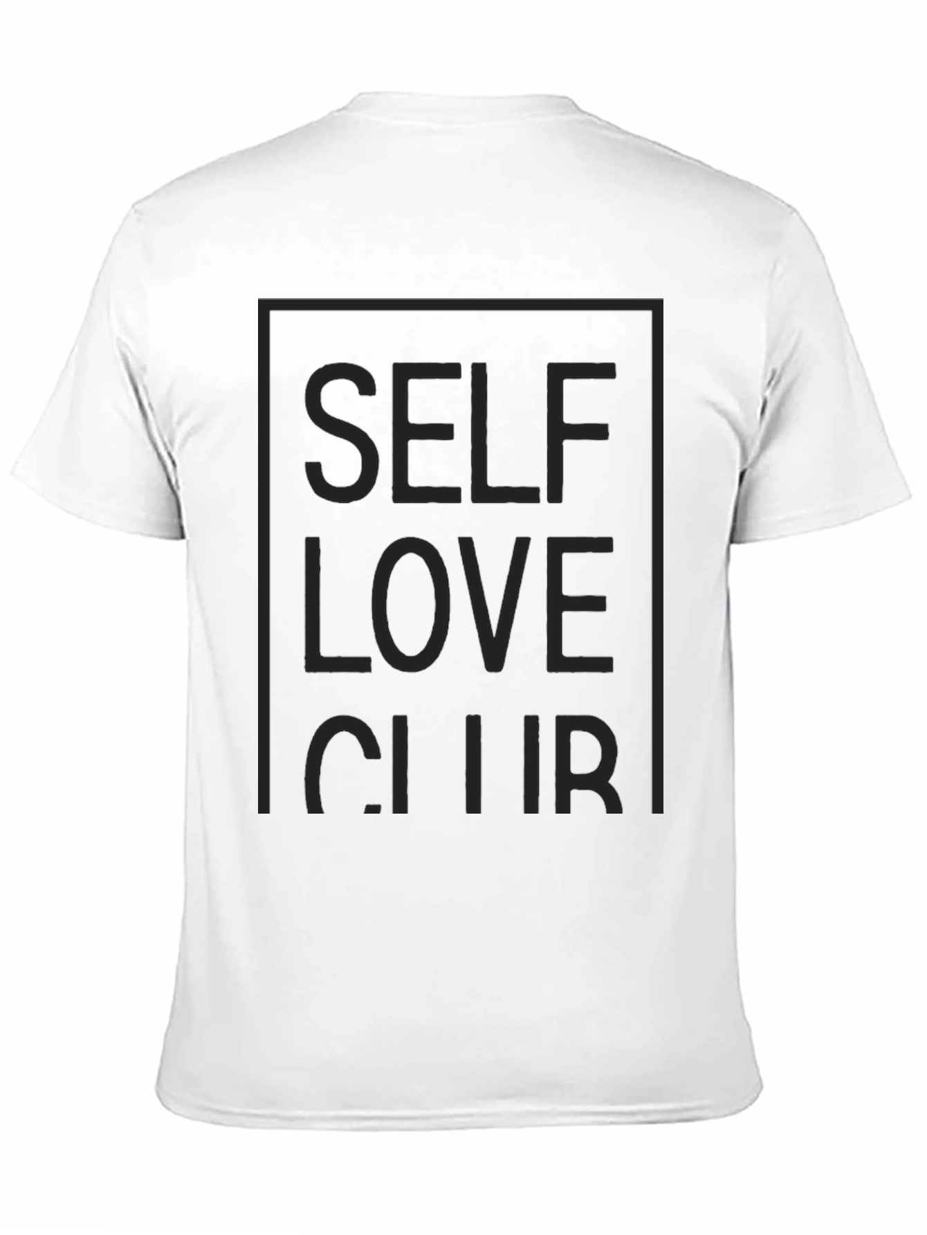 Self Love Club Graphic Tee - Mens Black T-Shirt