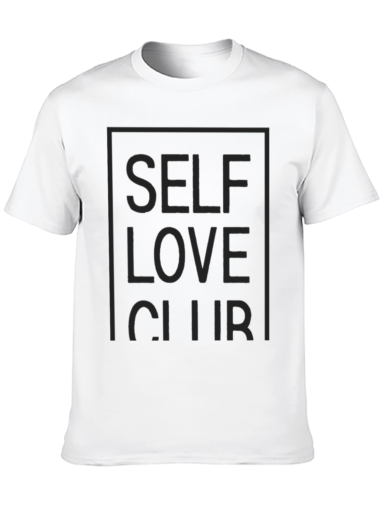 Self Love Club Graphic Tee - Mens Black T-Shirt