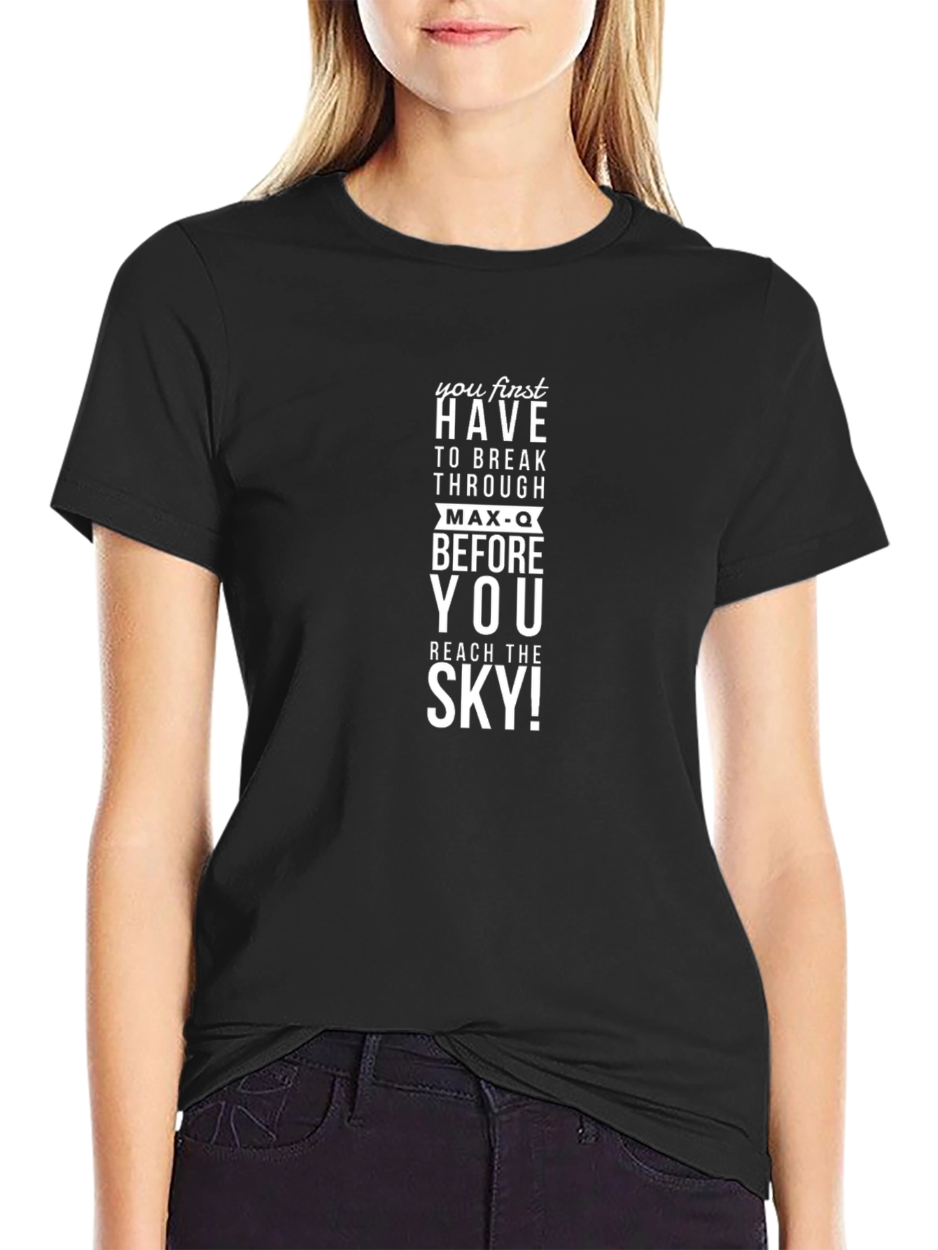 Motivational Max-Q Graphic T-Shirt