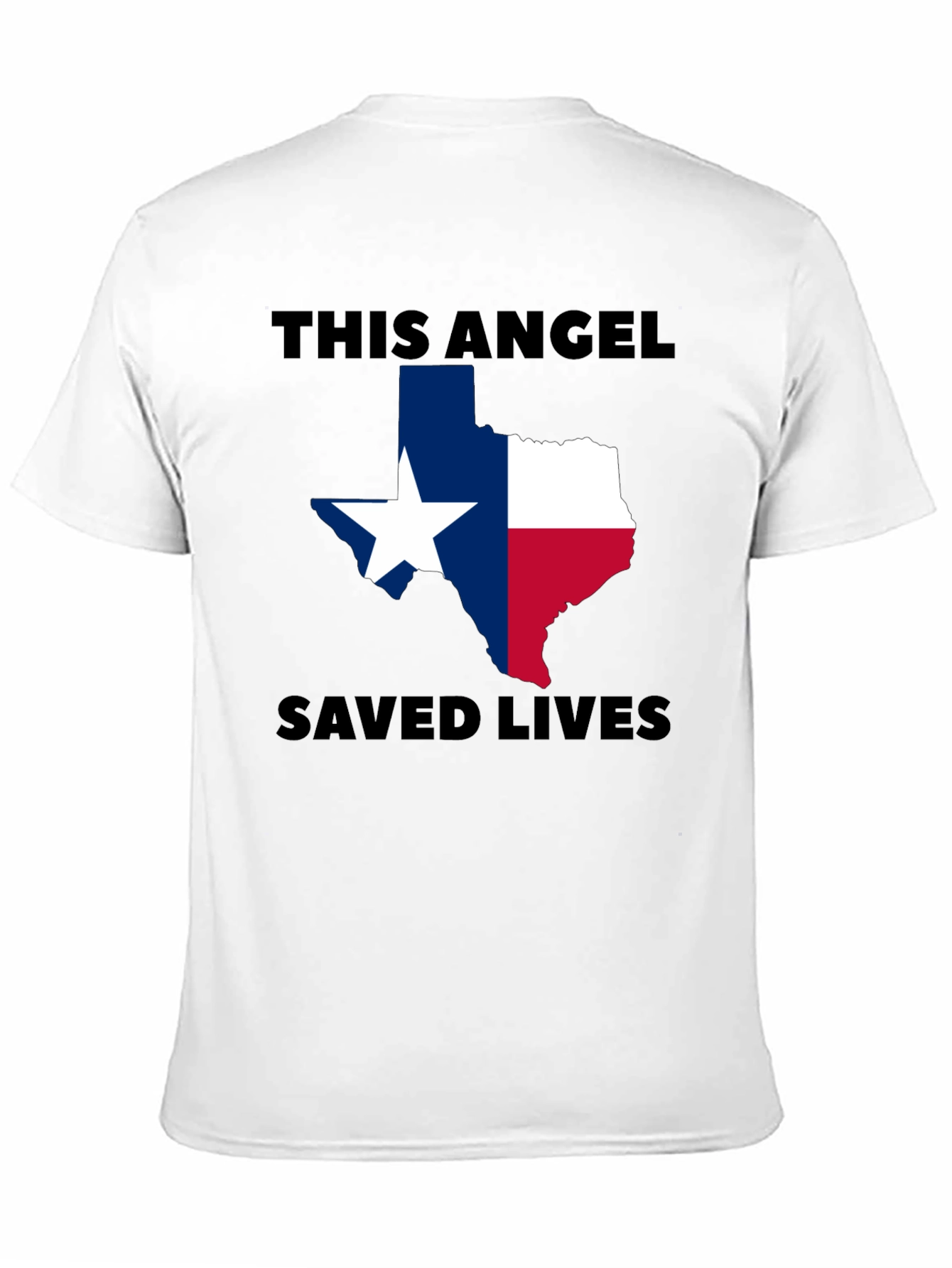 Texas Angel Saved Lives Graphic Tee