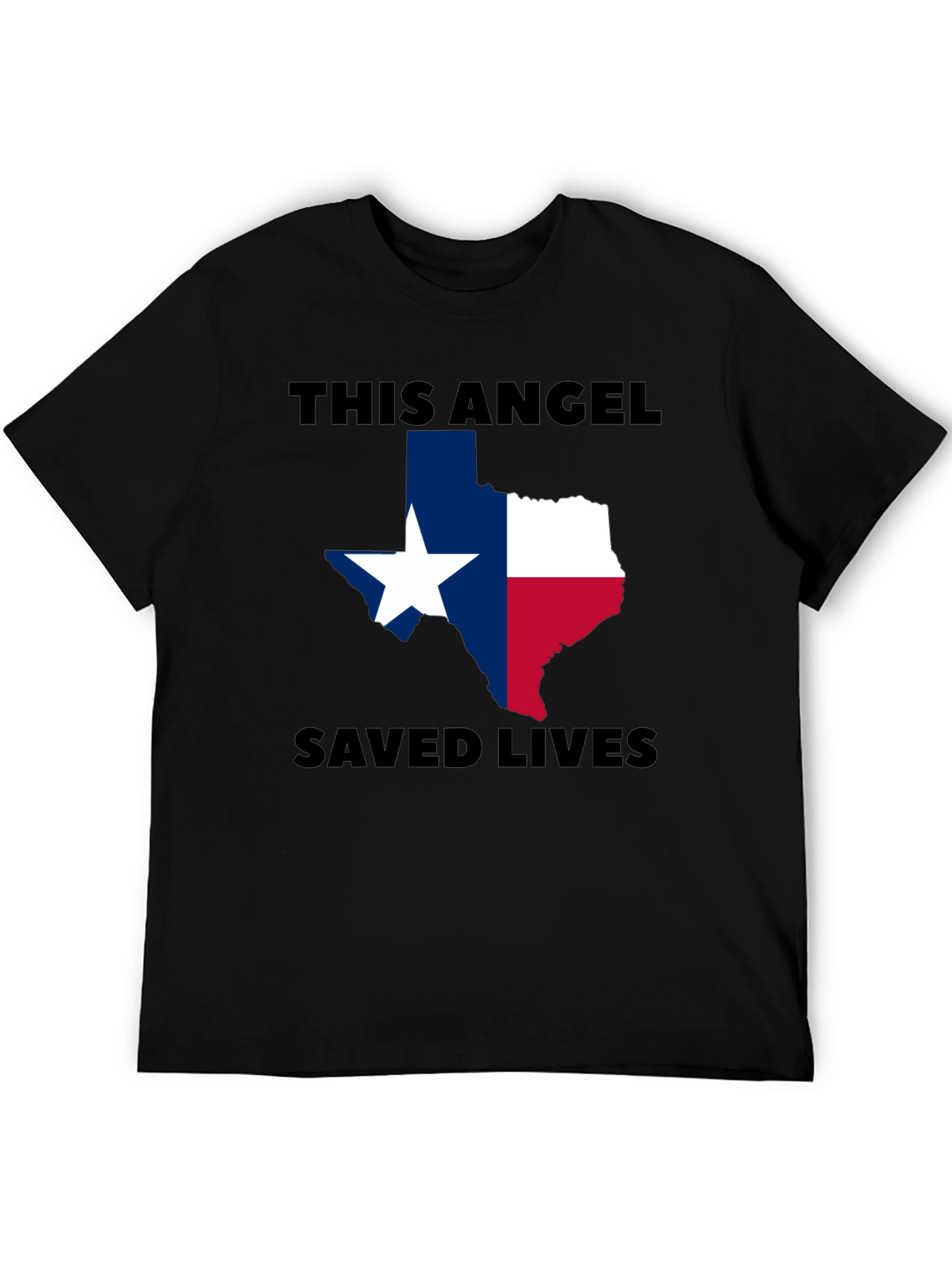 Texas Angel Saved Lives Graphic Tee
