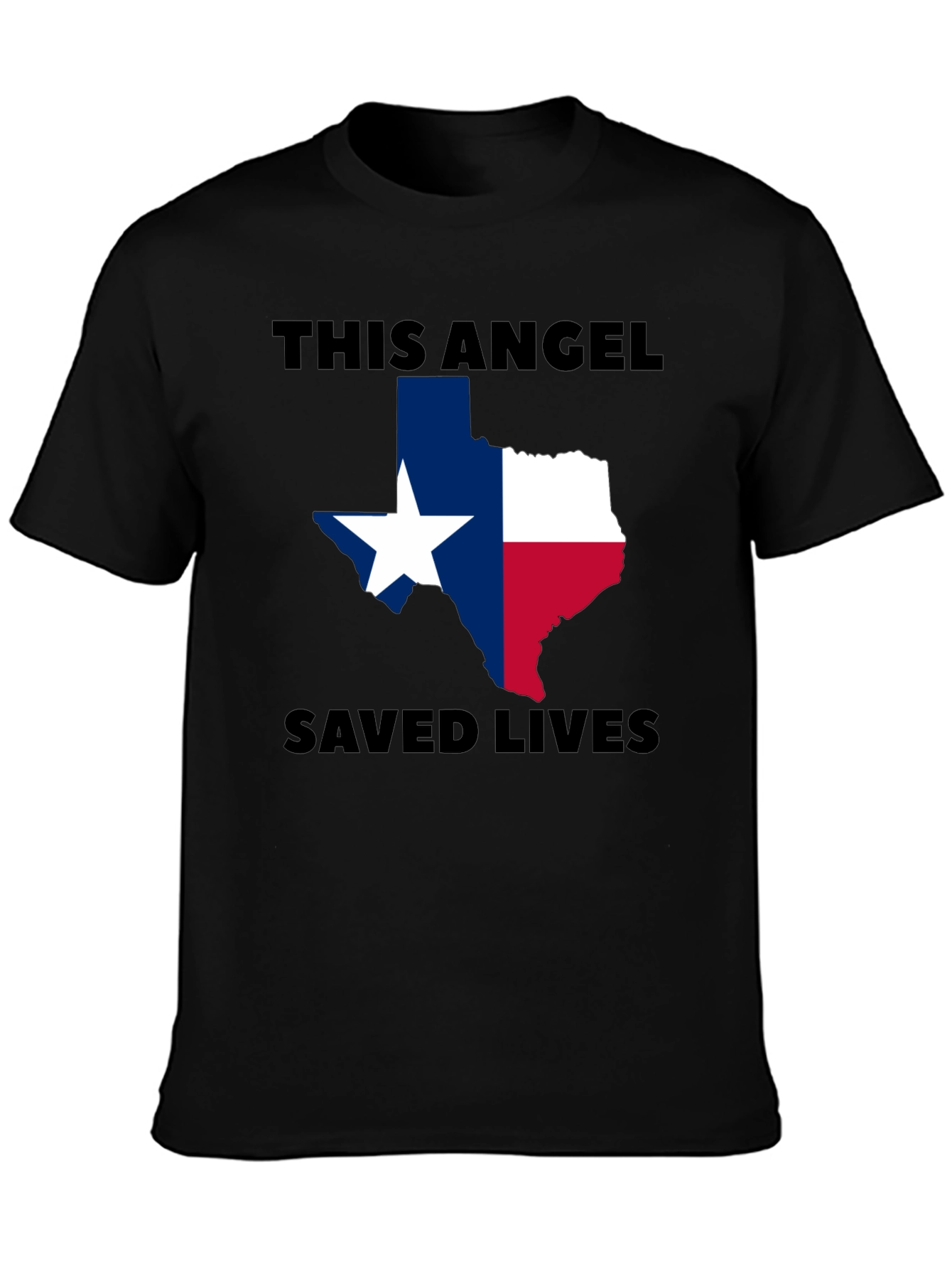Texas Angel Saved Lives Graphic Tee