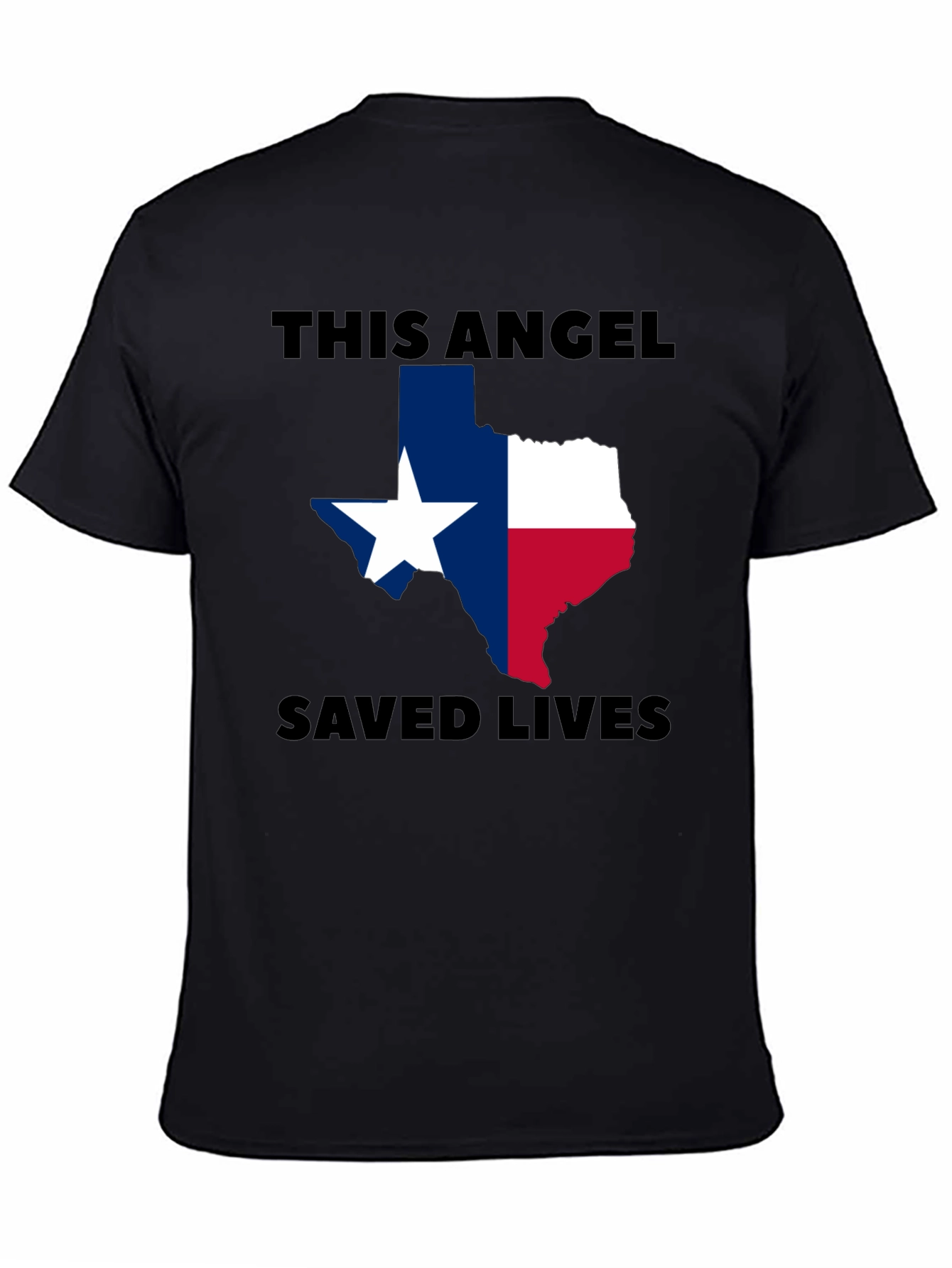 Texas Angel Saved Lives Graphic Tee