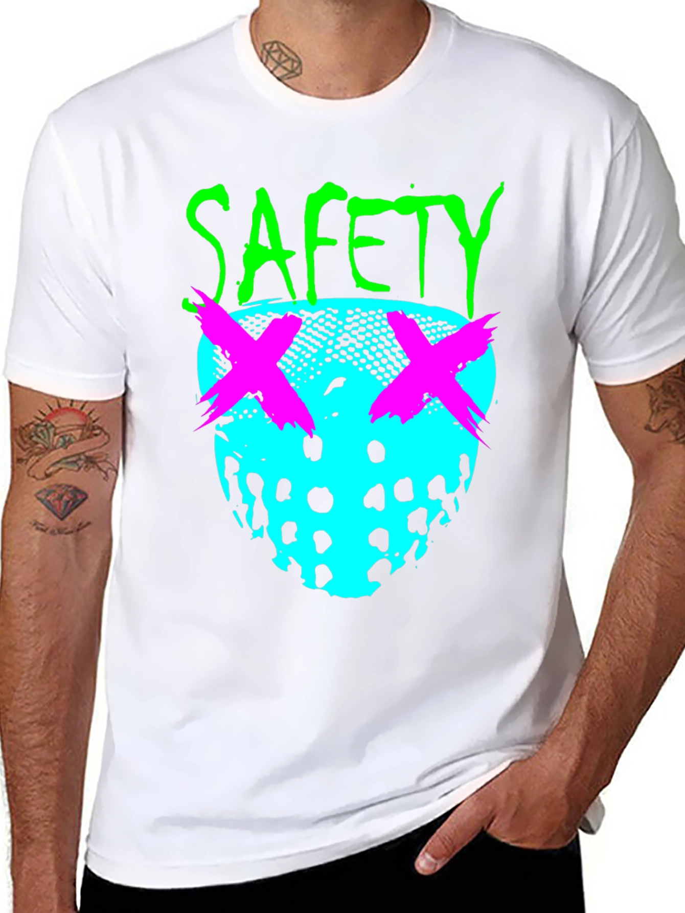 Safety First Graphic T-Shirt