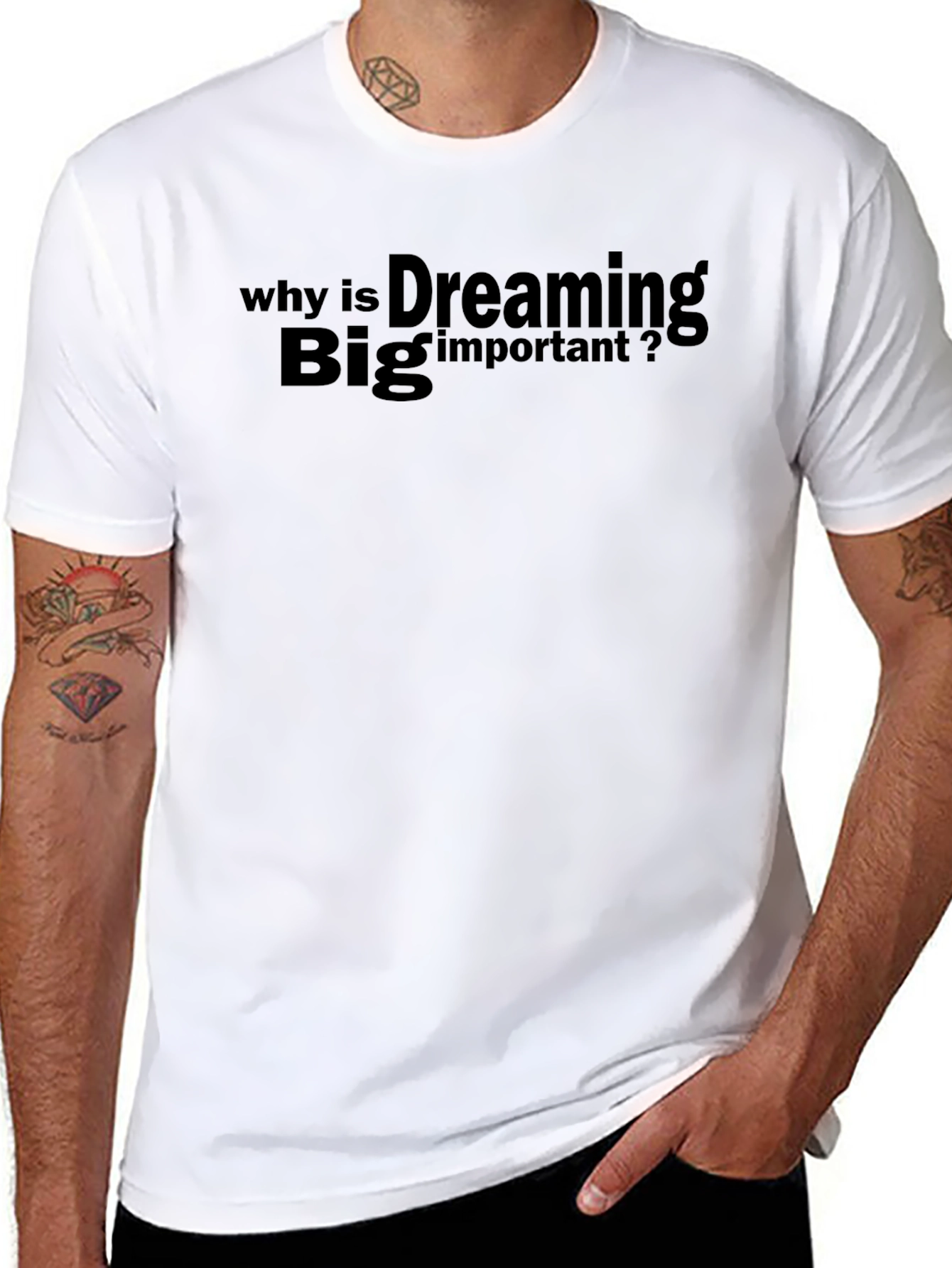 Dream Big Black T-Shirt