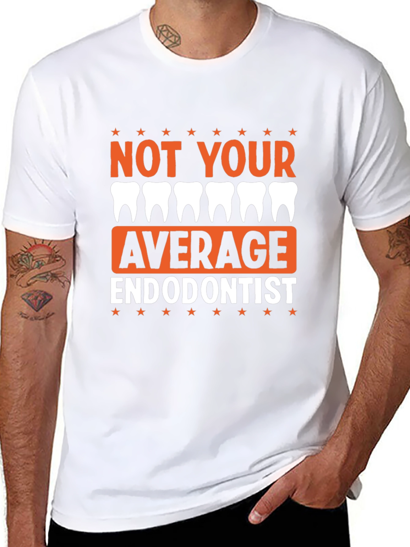 Not Your Average Endodontist Graphic T-Shirt