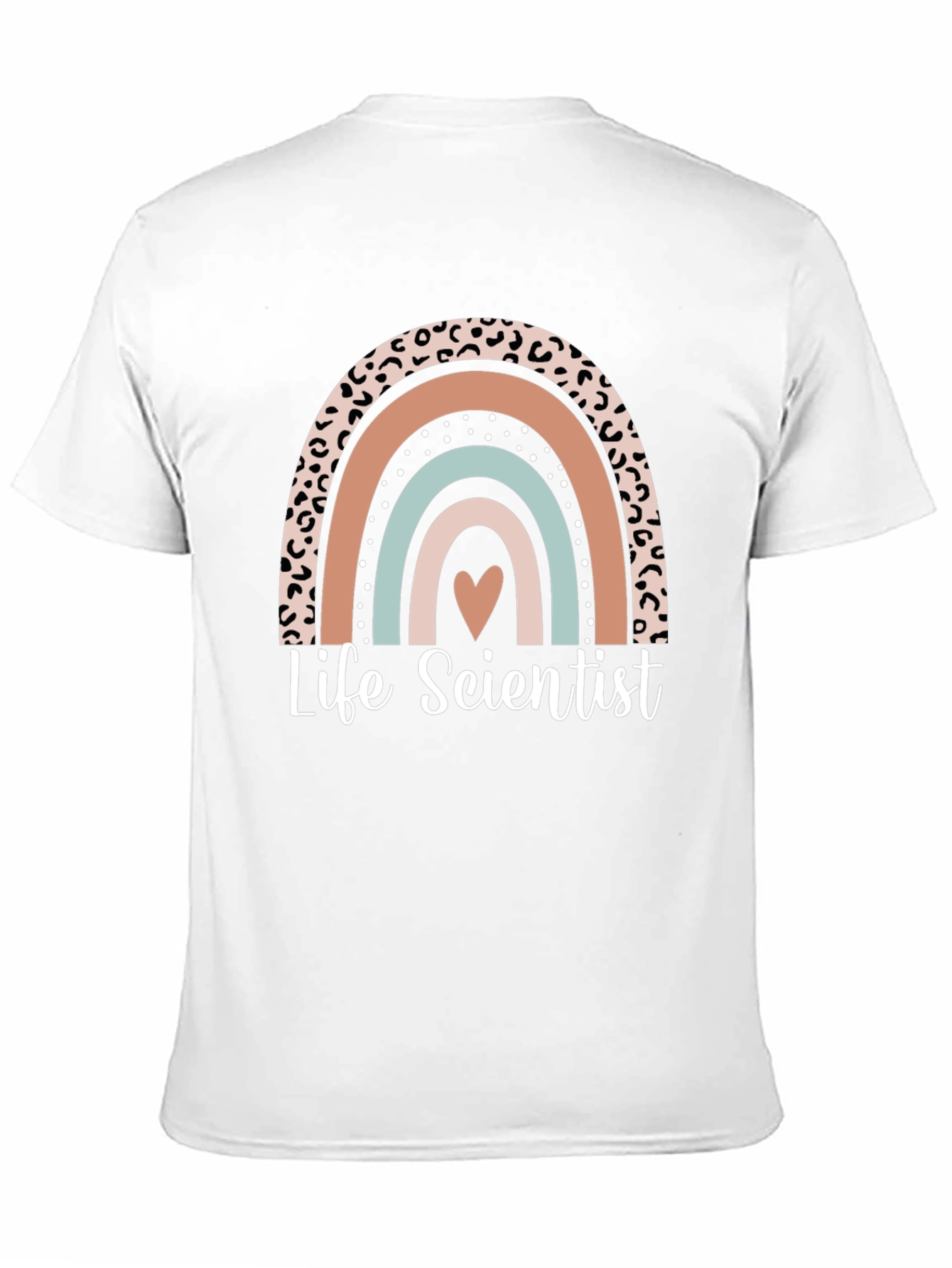 Life Scientist Graphic Tee - Rainbow Design