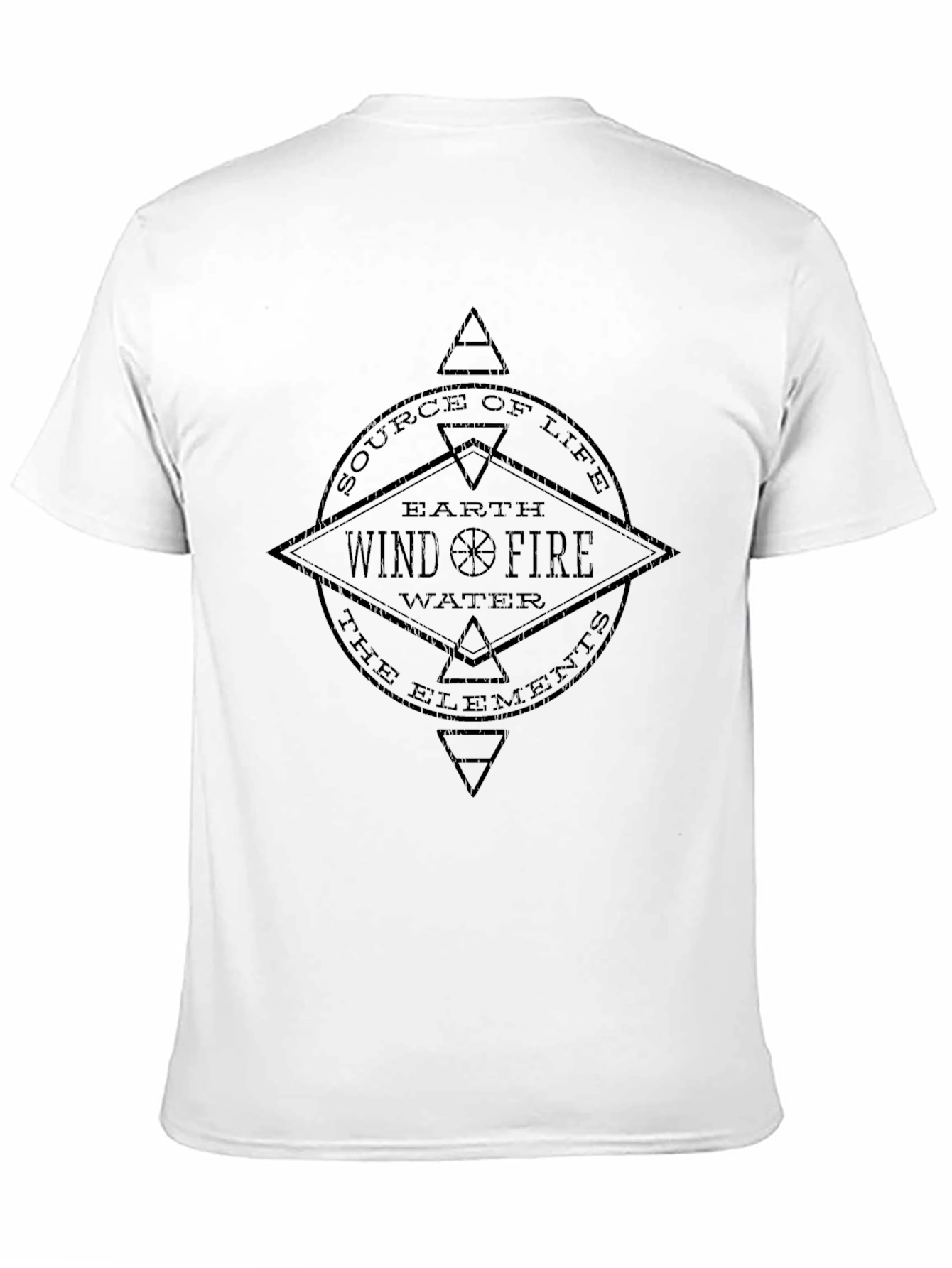 Elemental Source of Life Black T-Shirt