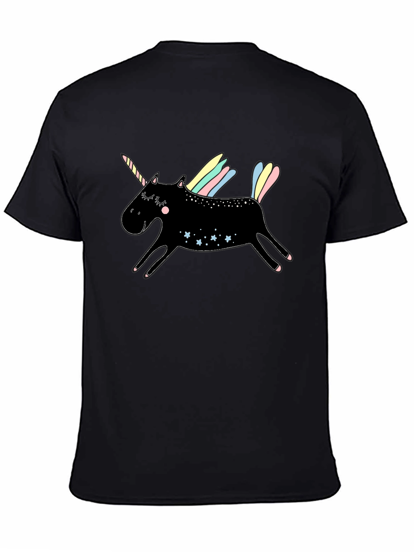 Black Unicorn Graphic Tee