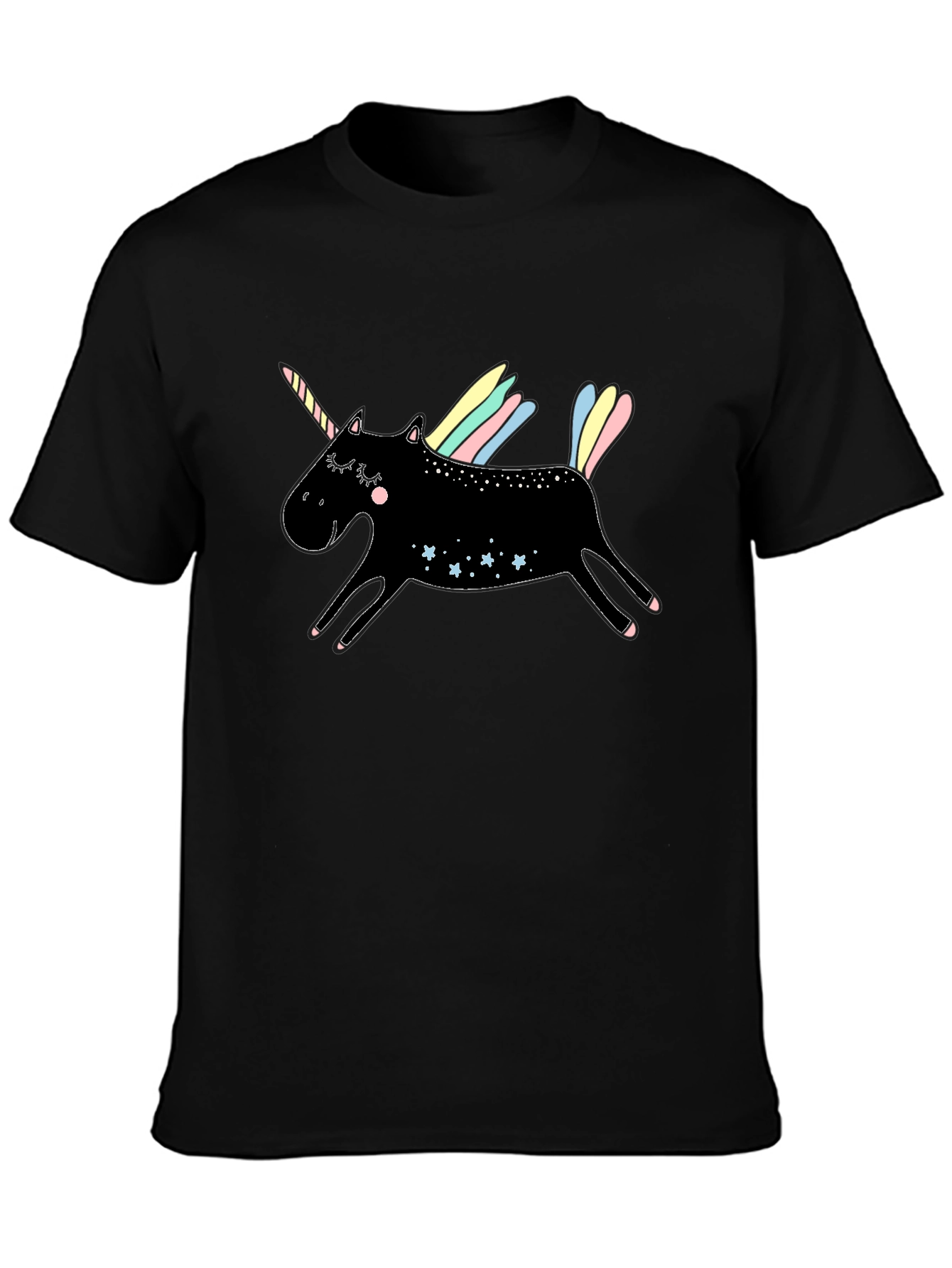 Black Unicorn Graphic Tee