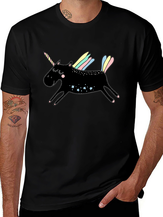 Black Unicorn Graphic Tee