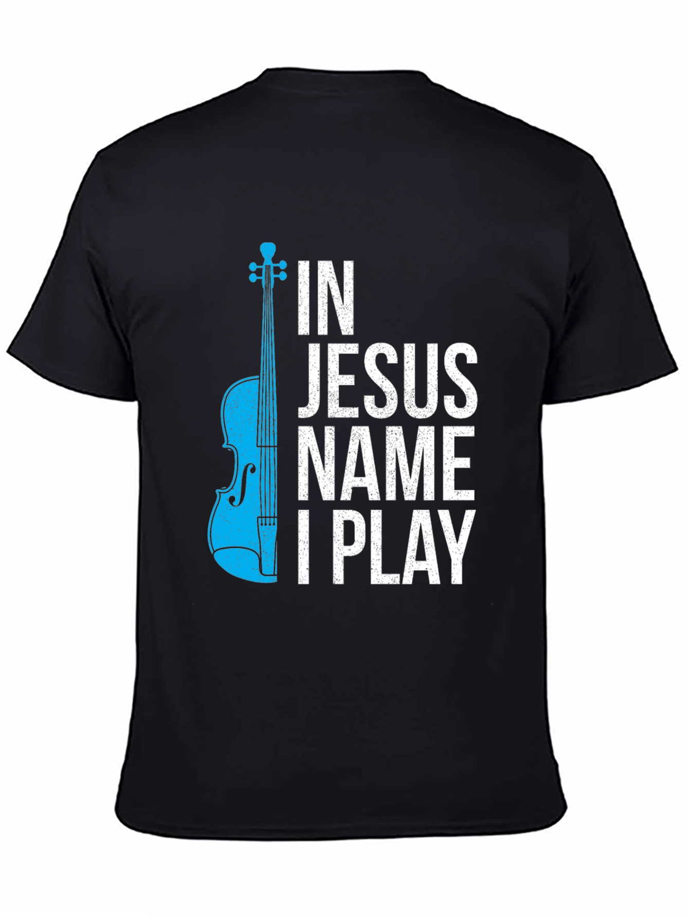 In Jesus Name I Play Graphic T-Shirt