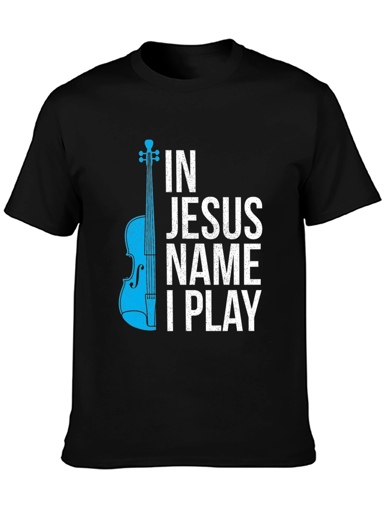 In Jesus Name I Play Graphic T-Shirt