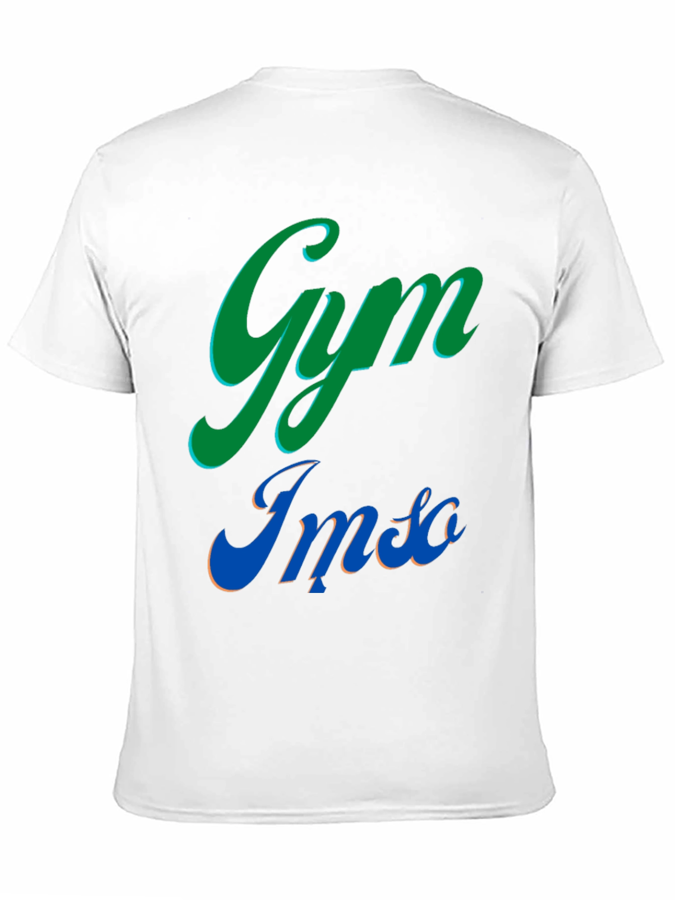 Gym Imso T-Shirt - Casual Black Tee