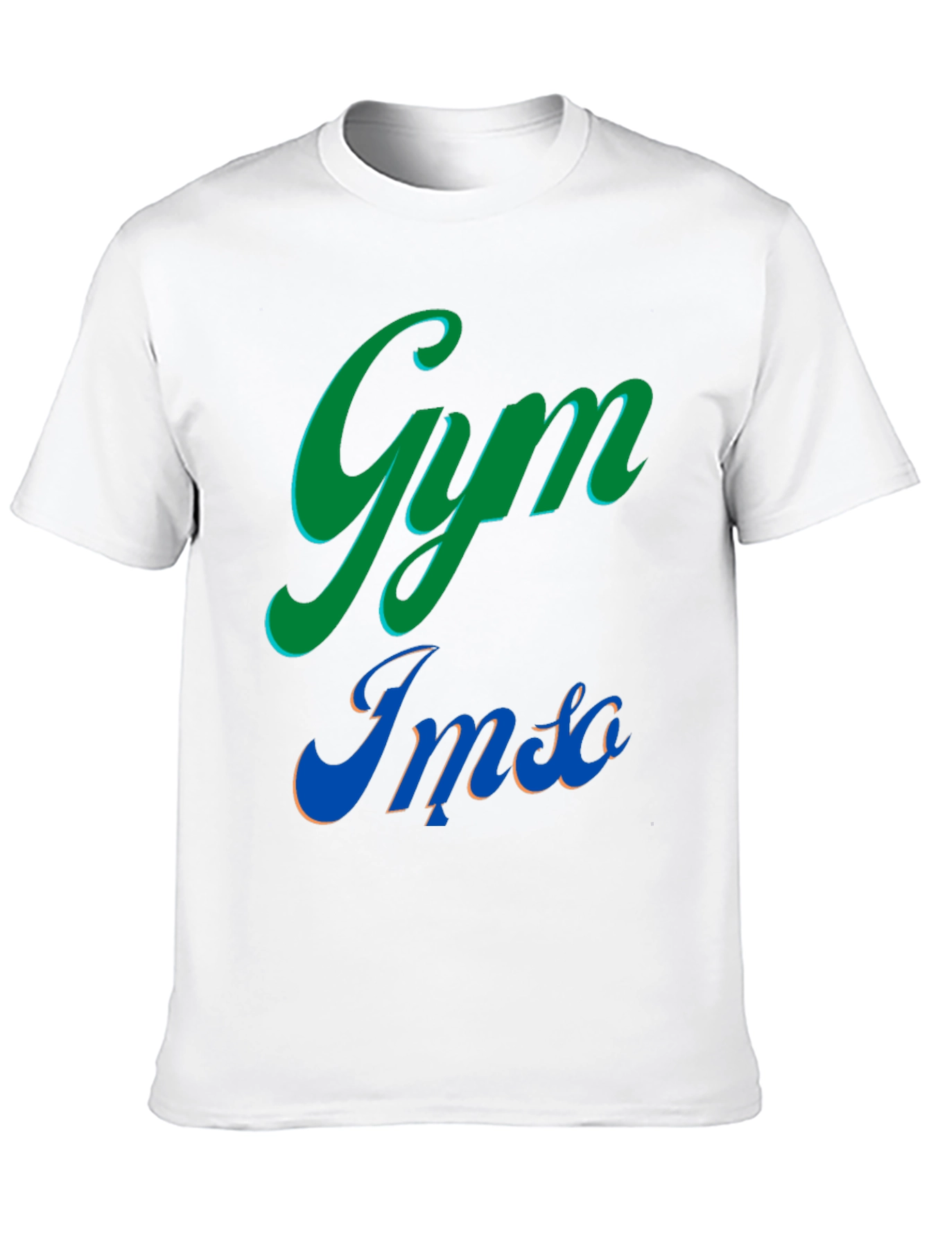 Gym Imso T-Shirt - Casual Black Tee