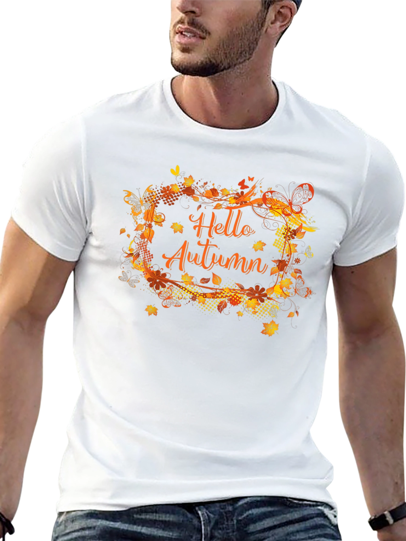 Hello Autumn Graphic Tee