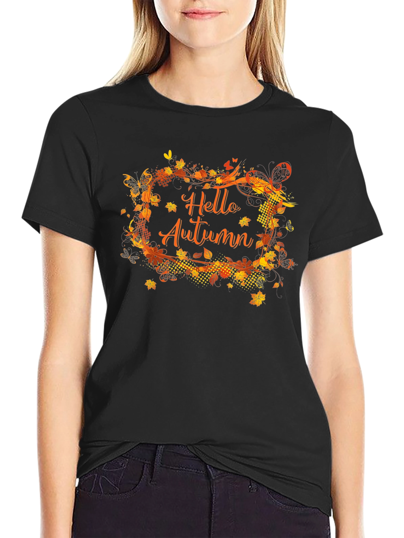 Hello Autumn Graphic Tee