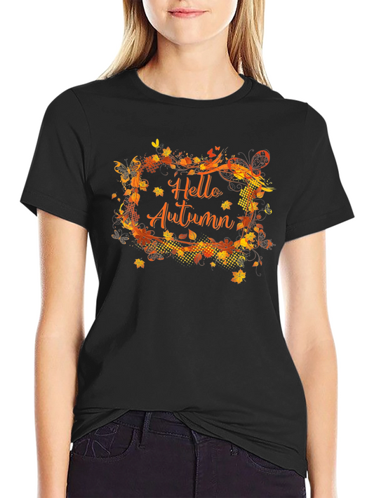 Hello Autumn Graphic Tee