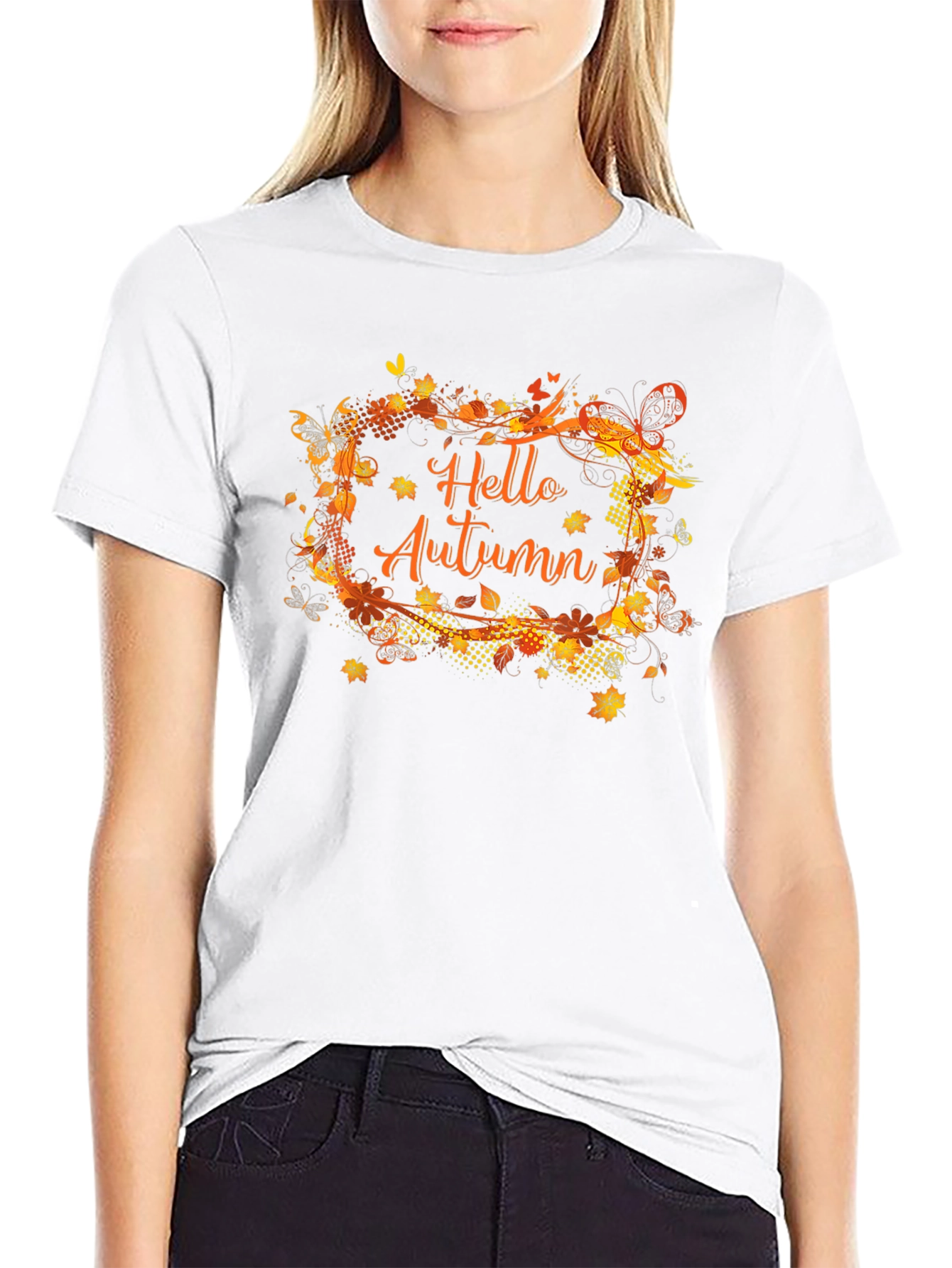 Hello Autumn Graphic Tee
