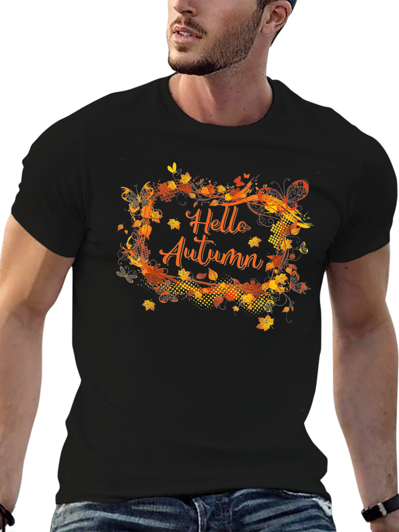 Hello Autumn Graphic Tee