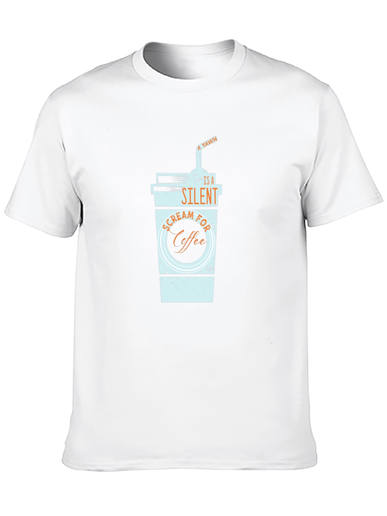 Coffee Scream T-Shirt - Funny Graphic Tee
