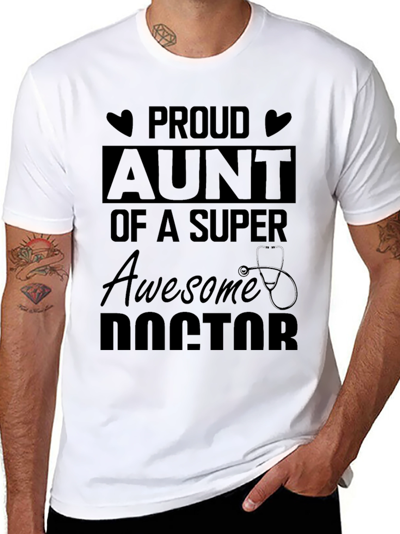 Proud Aunt of a Super Awesome Doctor T-Shirt