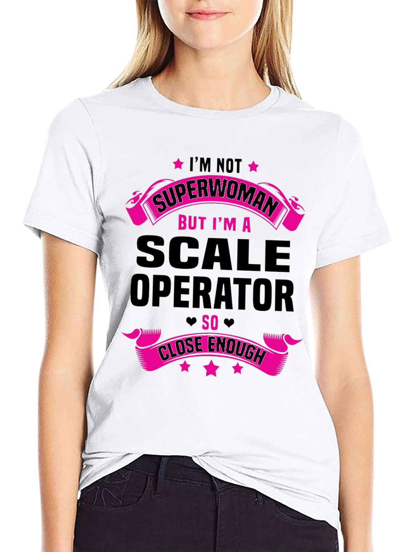 Scale Operator T-Shirt - Im Not Superwoman
