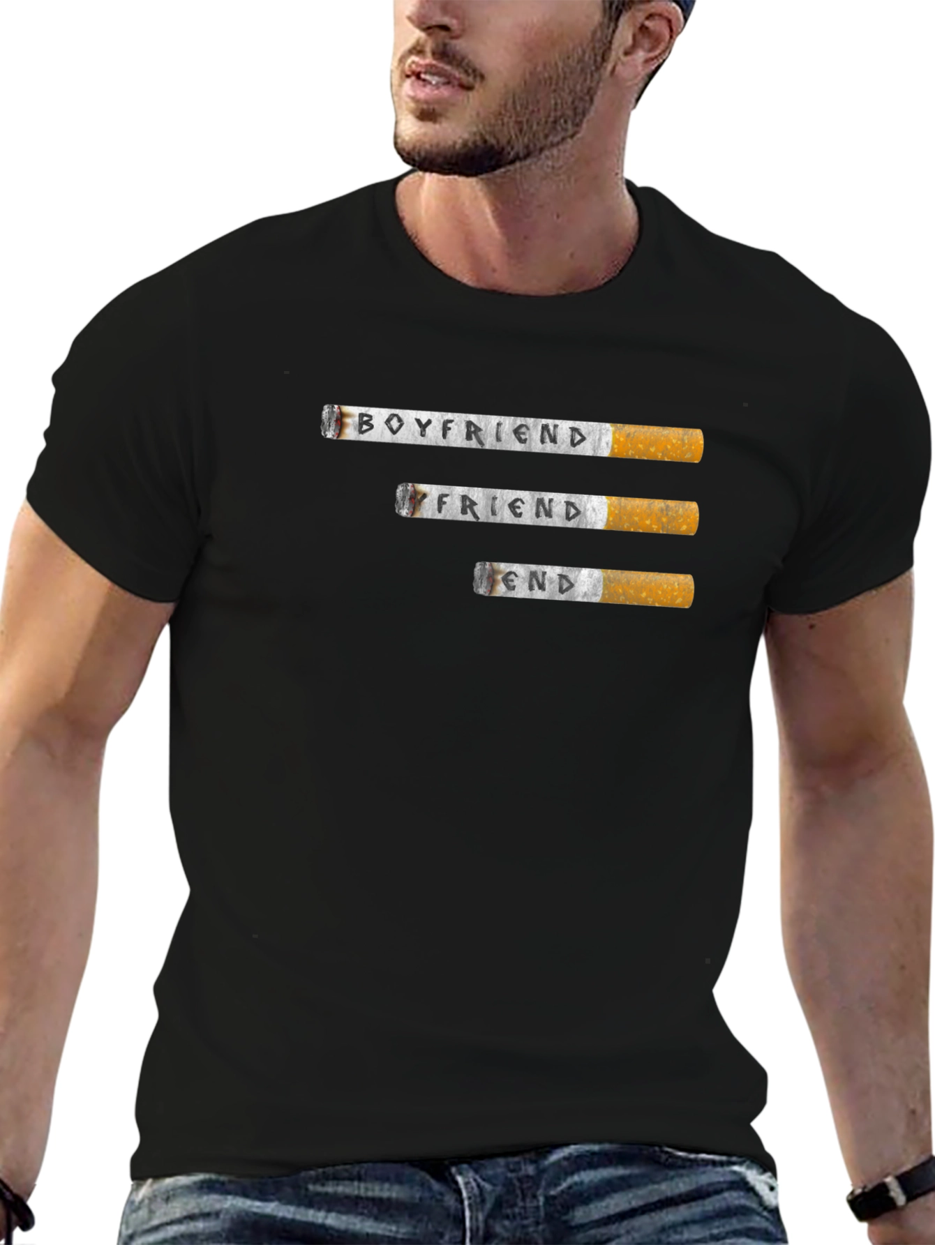 Boyfriend Friend End T-Shirt - Funny Relationship Tee