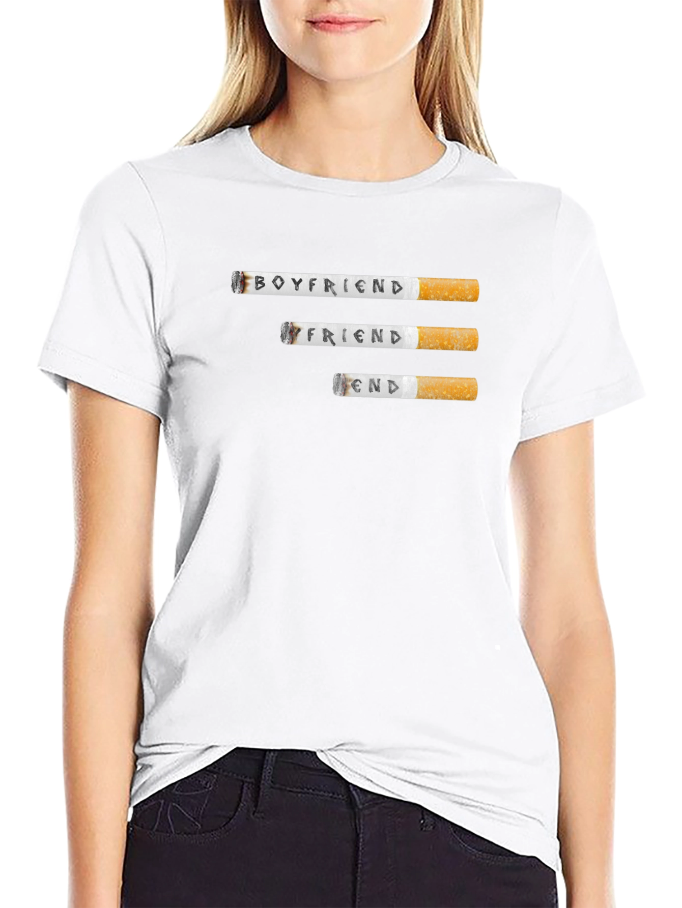 Boyfriend Friend End T-Shirt - Funny Relationship Tee