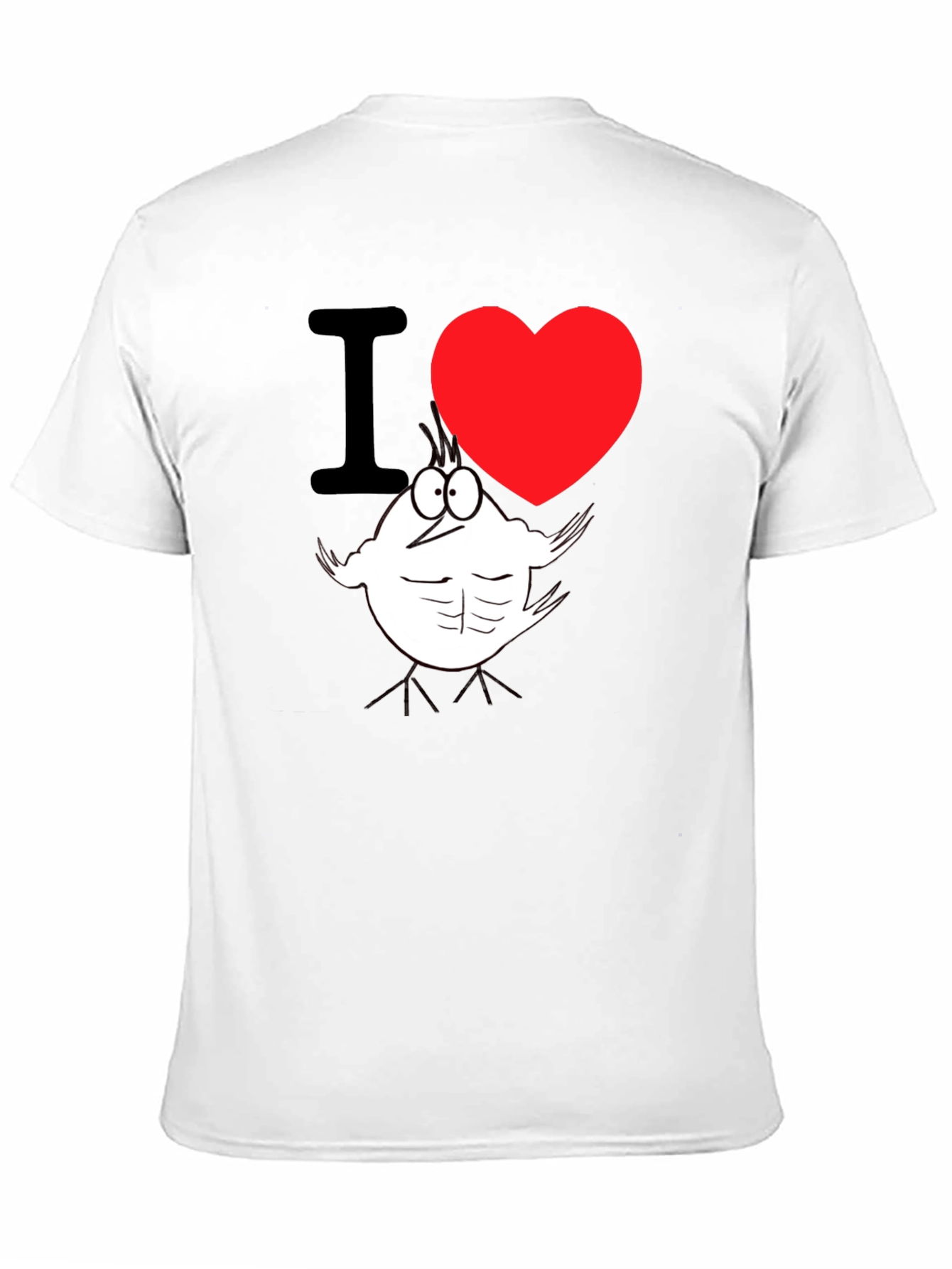 I Heart Buff Chick T-Shirt