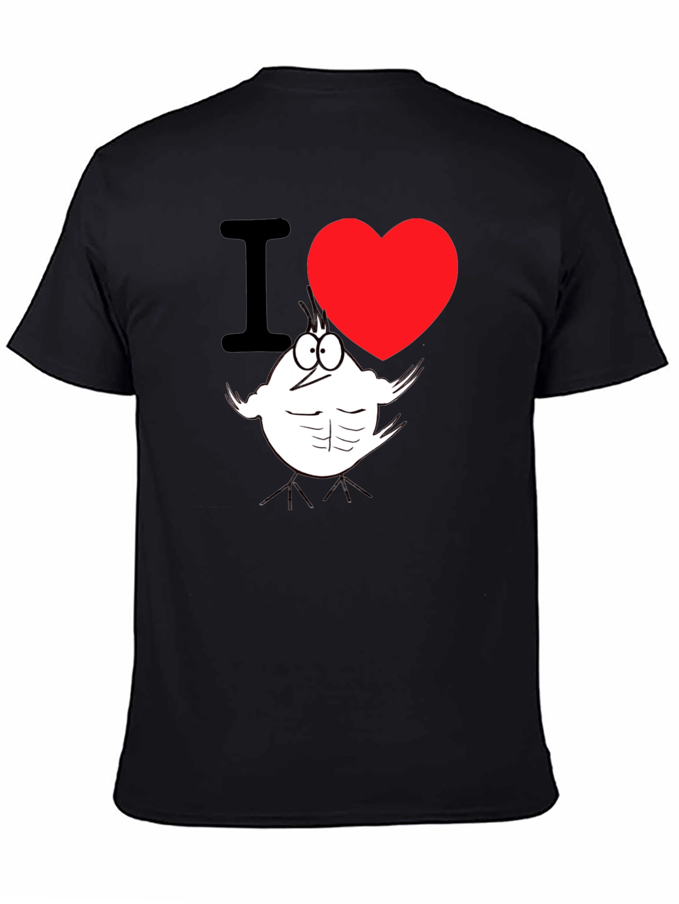 I Heart Buff Chick T-Shirt