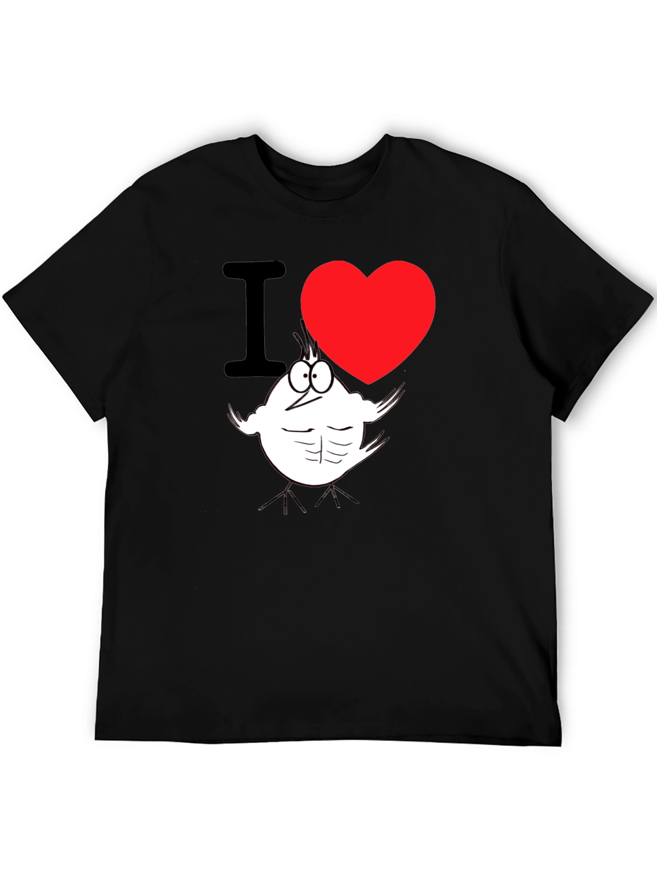 I Heart Buff Chick T-Shirt