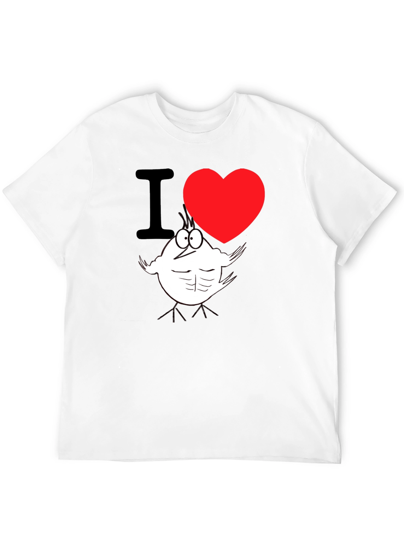 I Heart Buff Chick T-Shirt