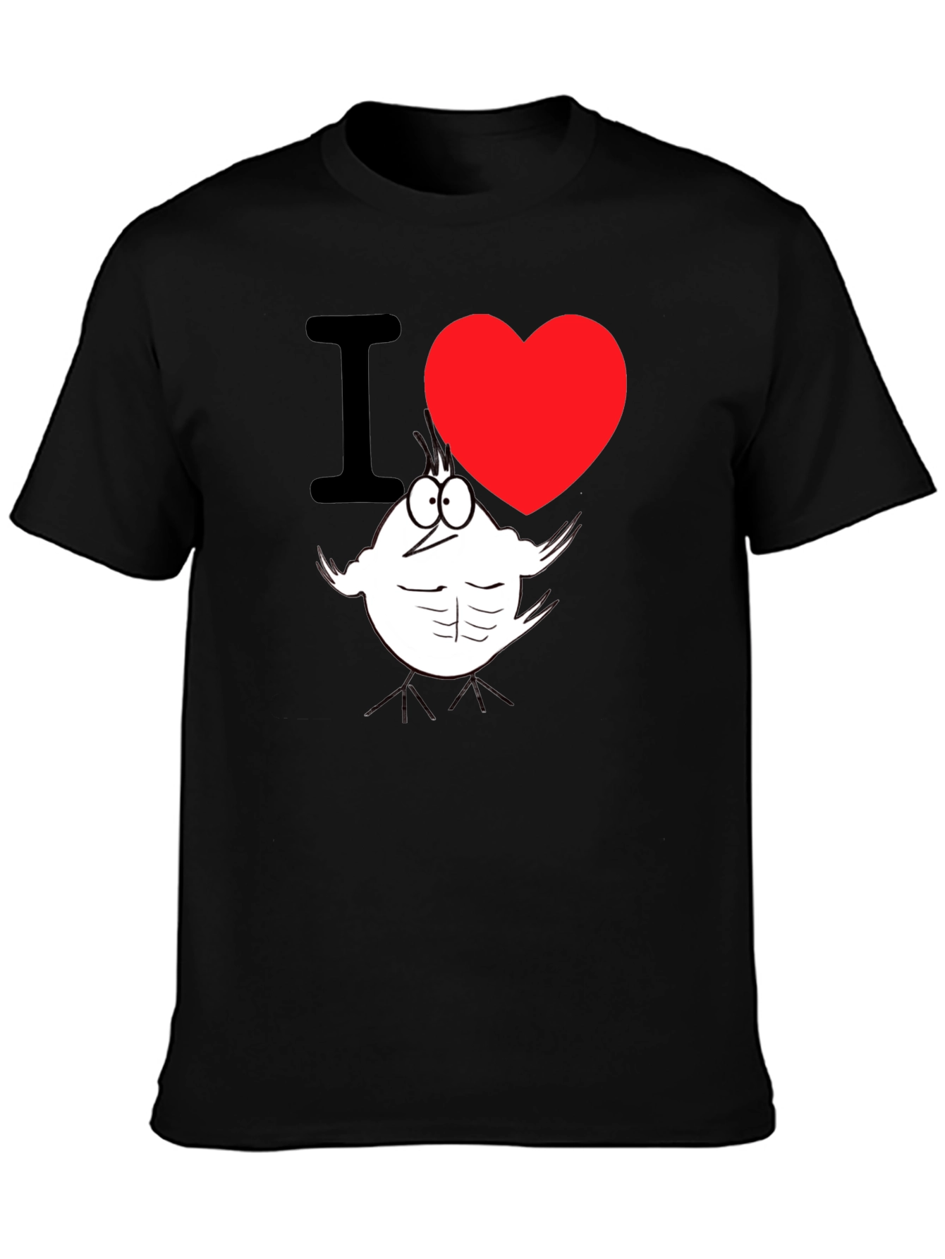 I Heart Buff Chick T-Shirt