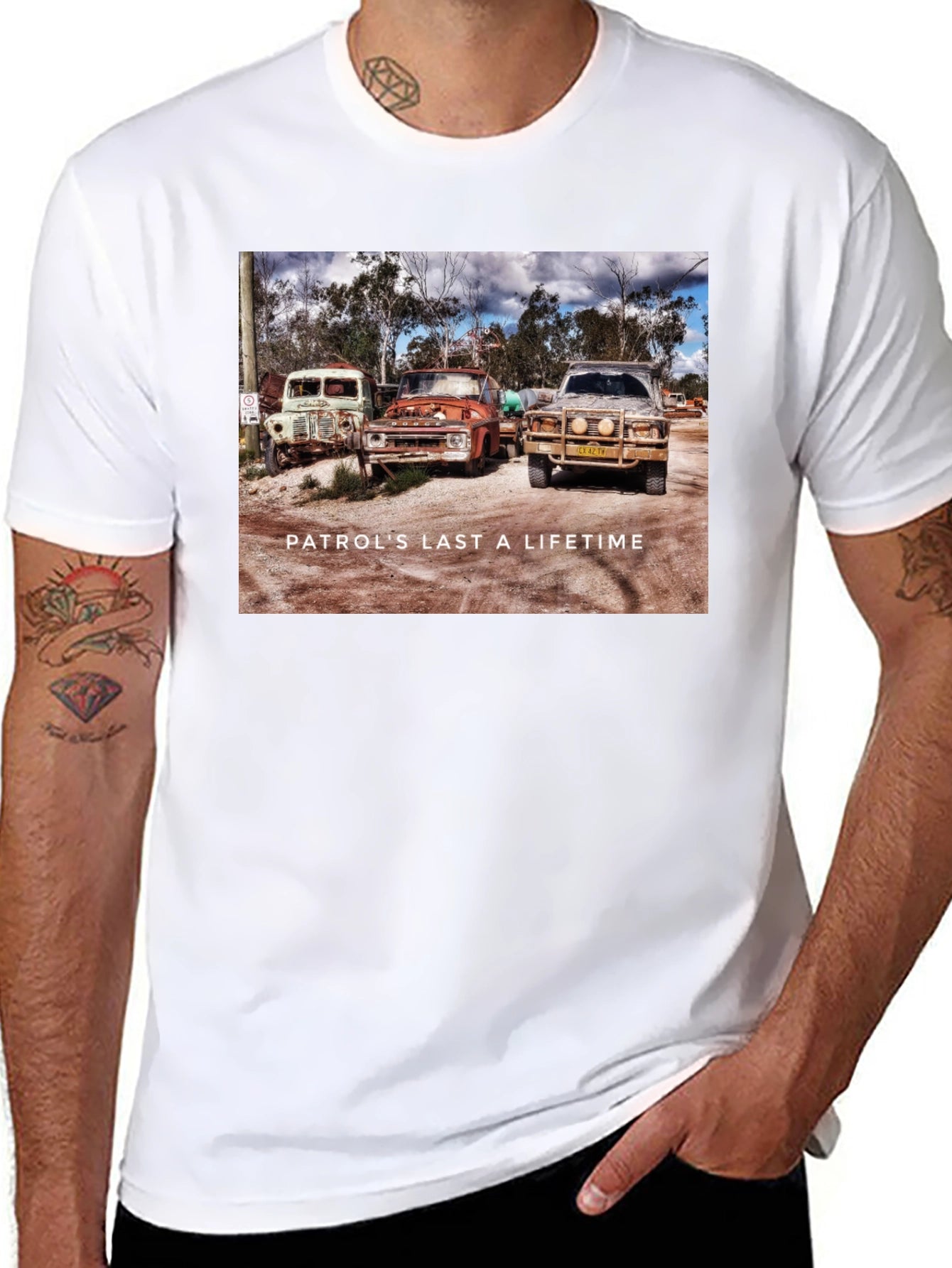 Patrols Last a Lifetime Black T-Shirt
