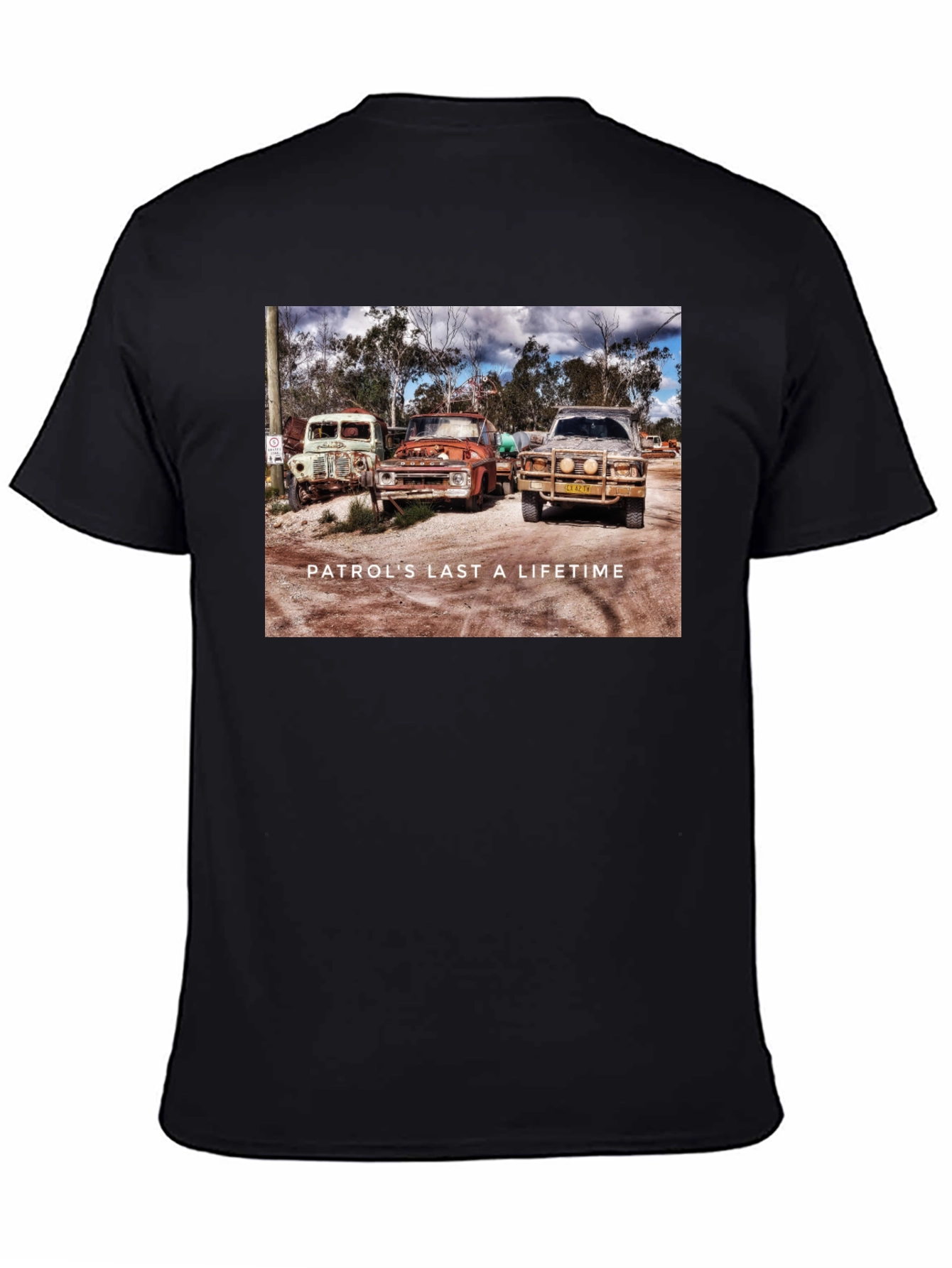 Patrols Last a Lifetime Black T-Shirt