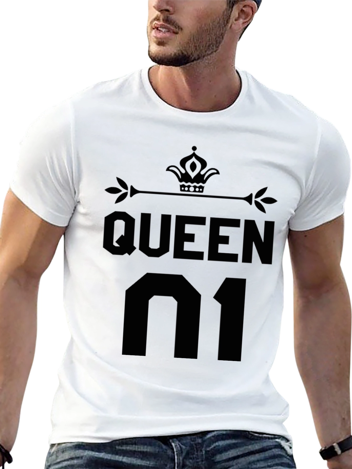 Queen 01 Black T-Shirt