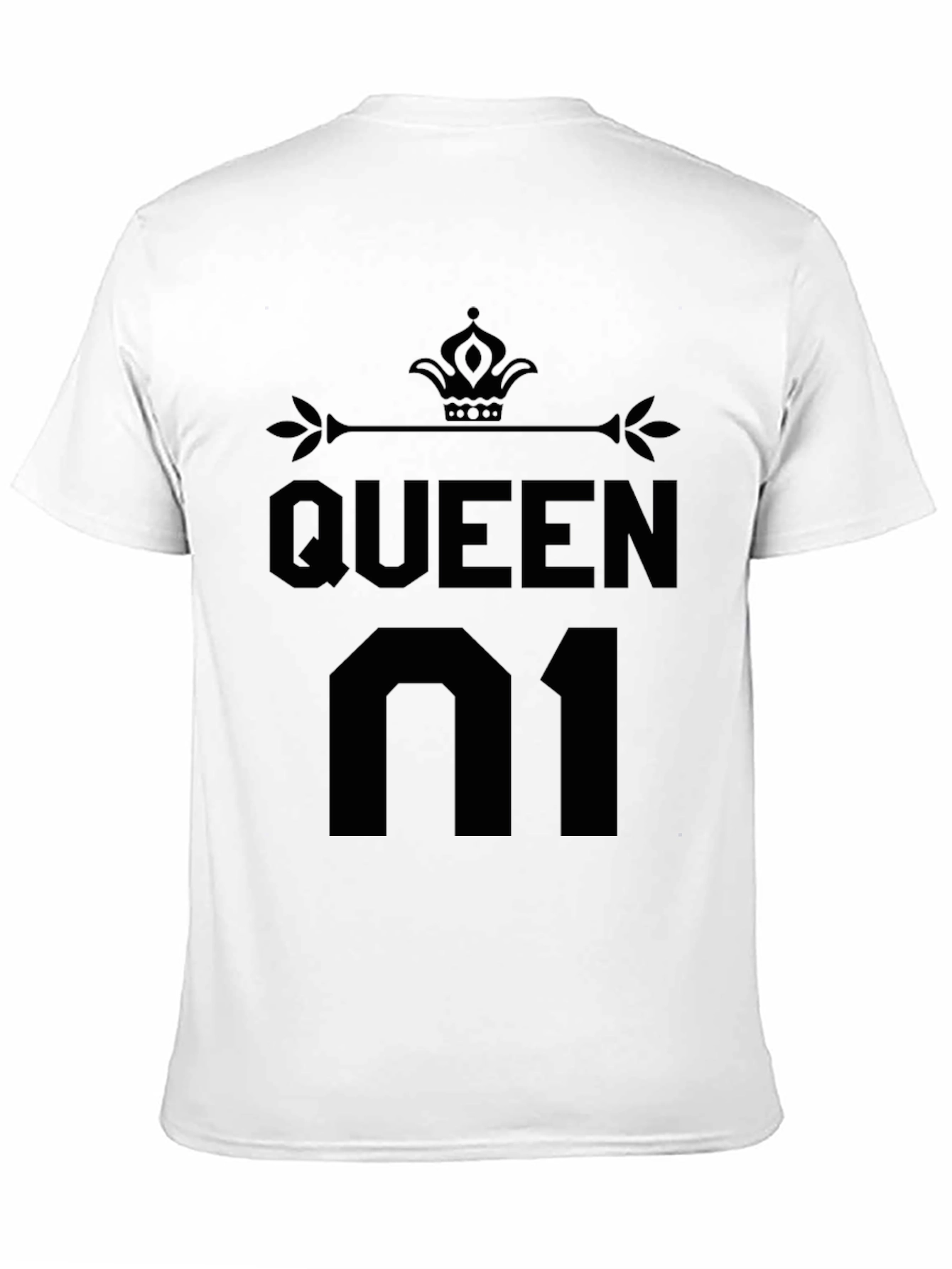 Queen 01 Black T-Shirt