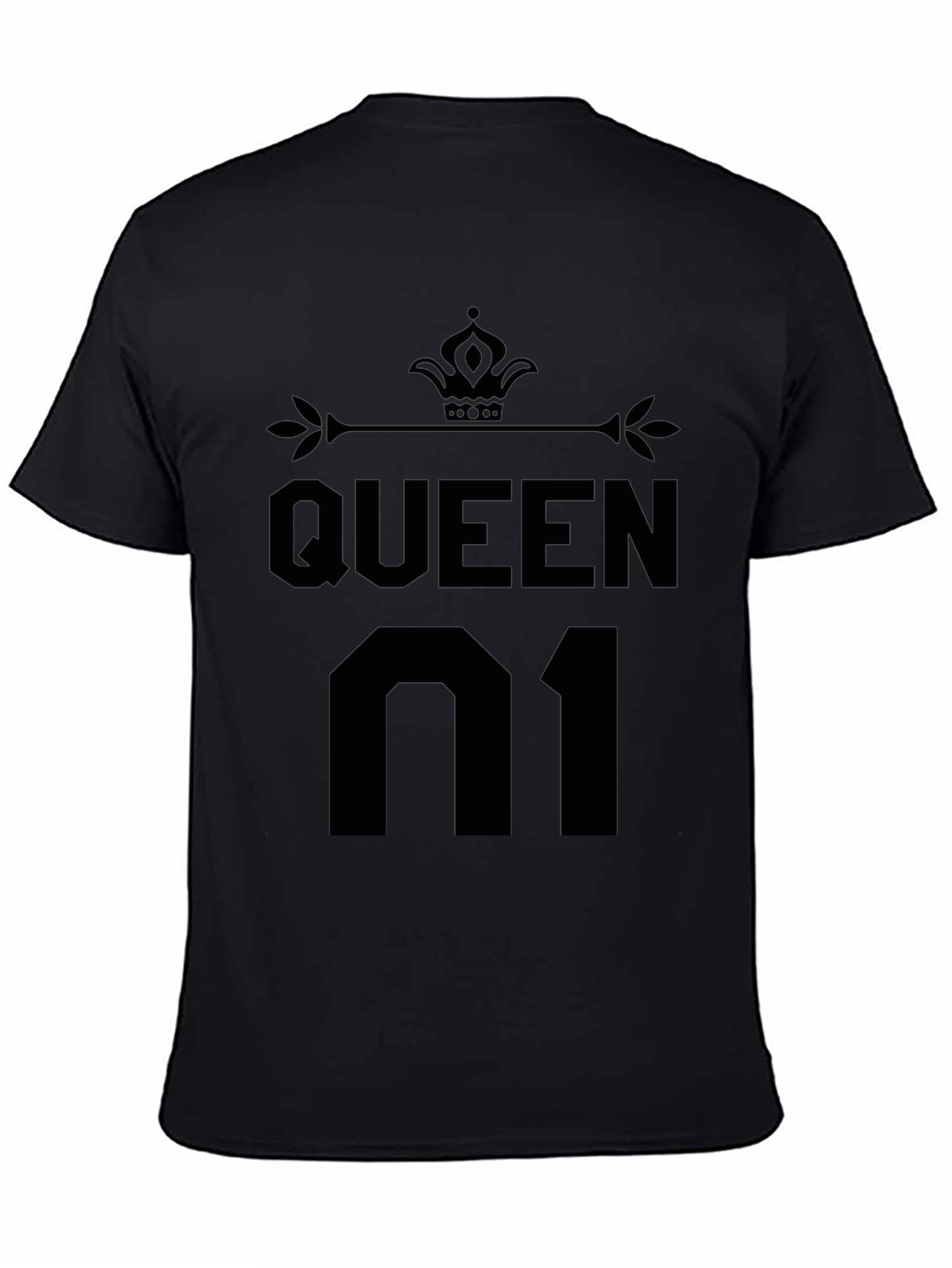 Queen 01 Black T-Shirt